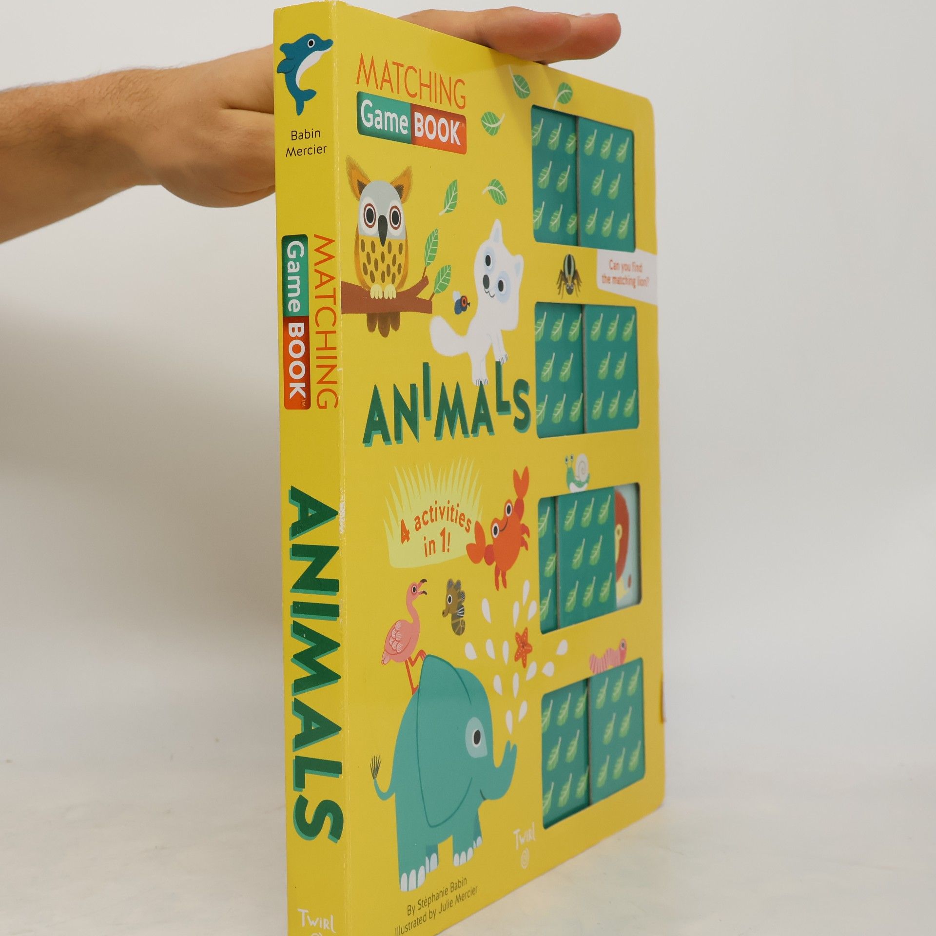 Stéphanie Babin Animals Matching Game Book