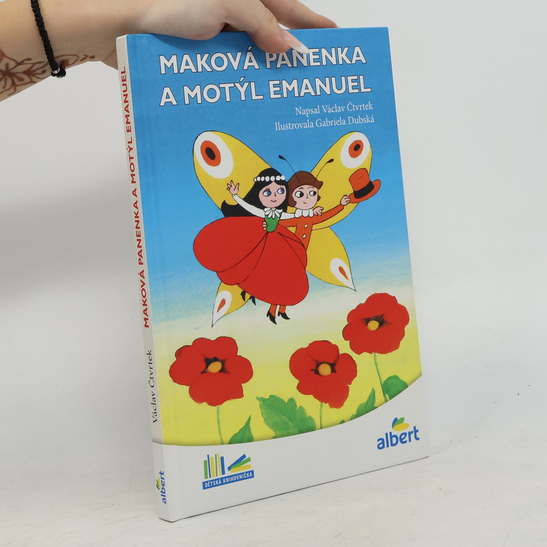 Václav Čtvrtek Maková panenka a motýl Emanuel