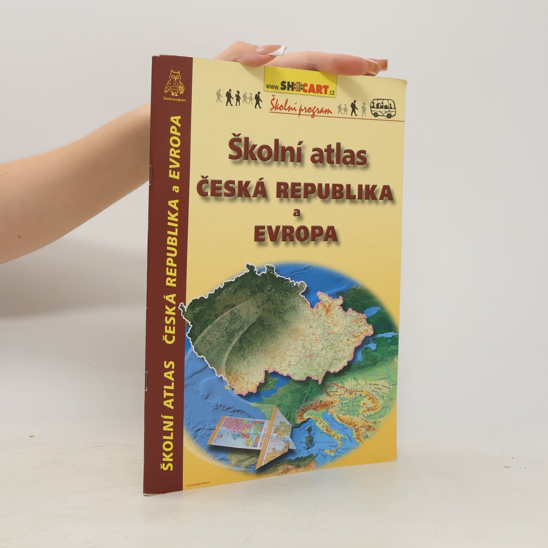 Kolektiv autorů Školní atlas Česká republika a Evropa