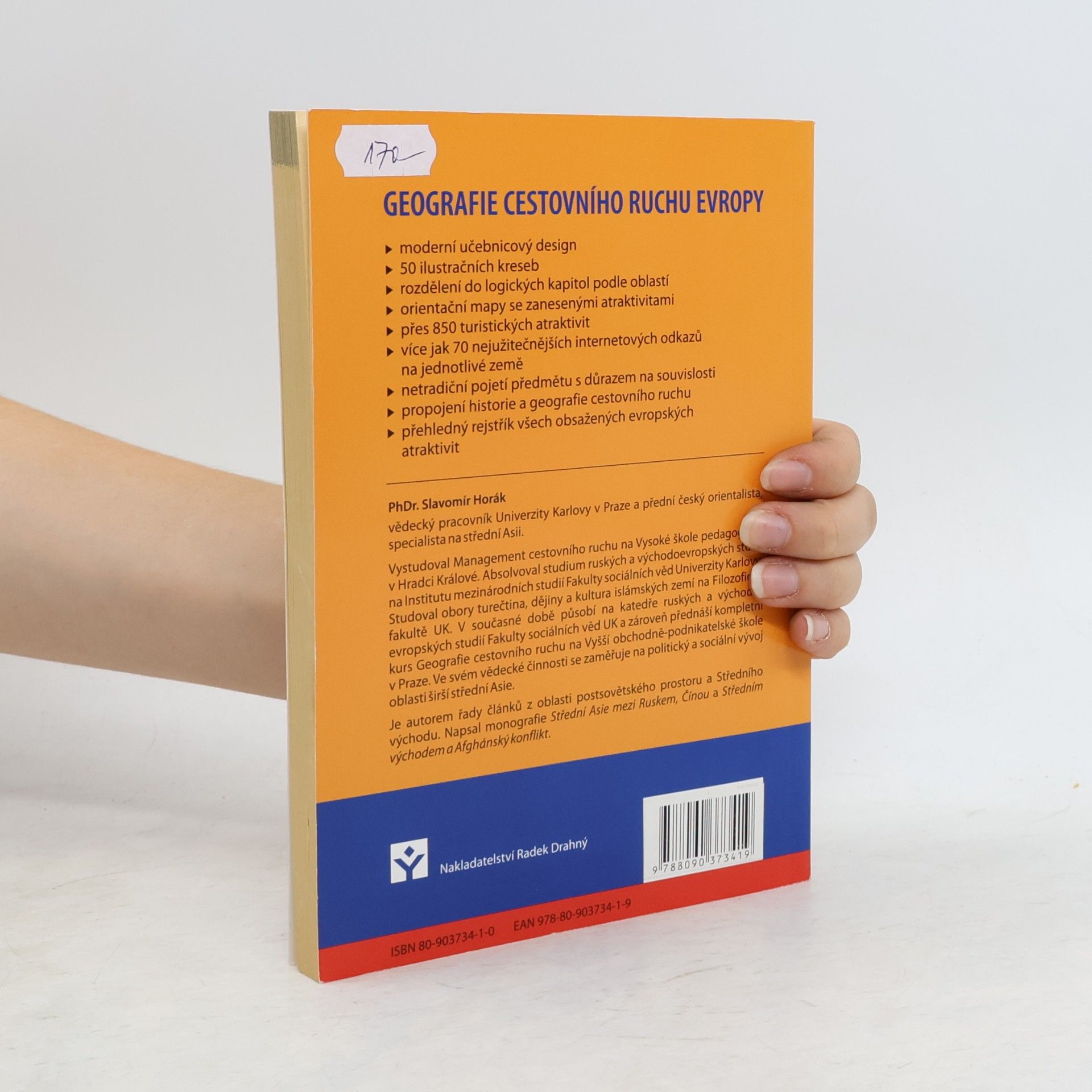 Slavomír Horák Geografie cestovního ruchu Evropy