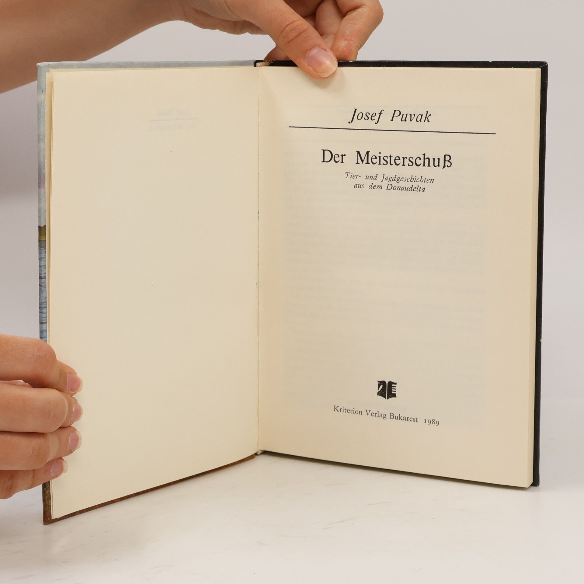 Josef Puvak Der Meisterschuss