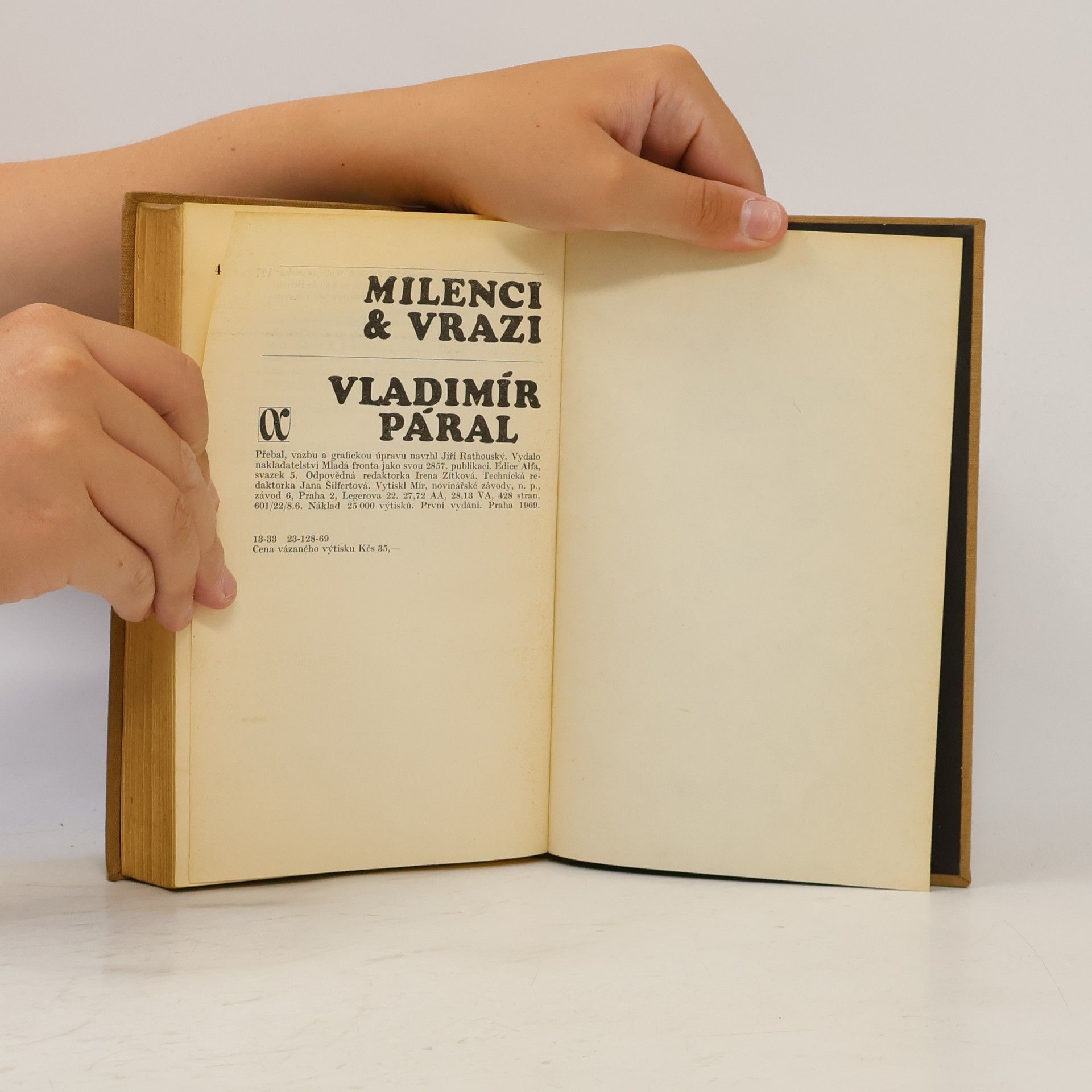 Vladimír Páral Milenci & vrazi