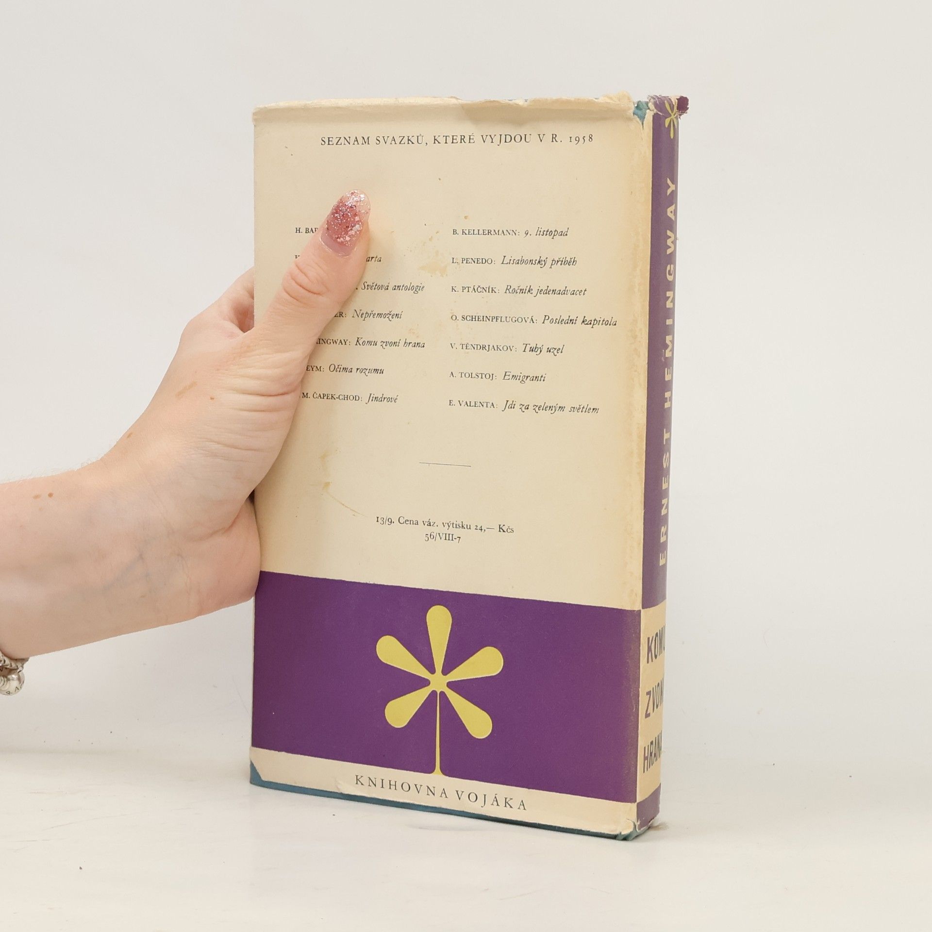 Ernest Hemingway Komu zvoní hrana