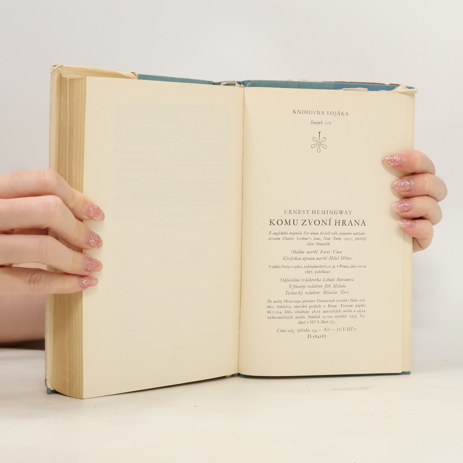 Ernest Hemingway Komu zvoní hrana