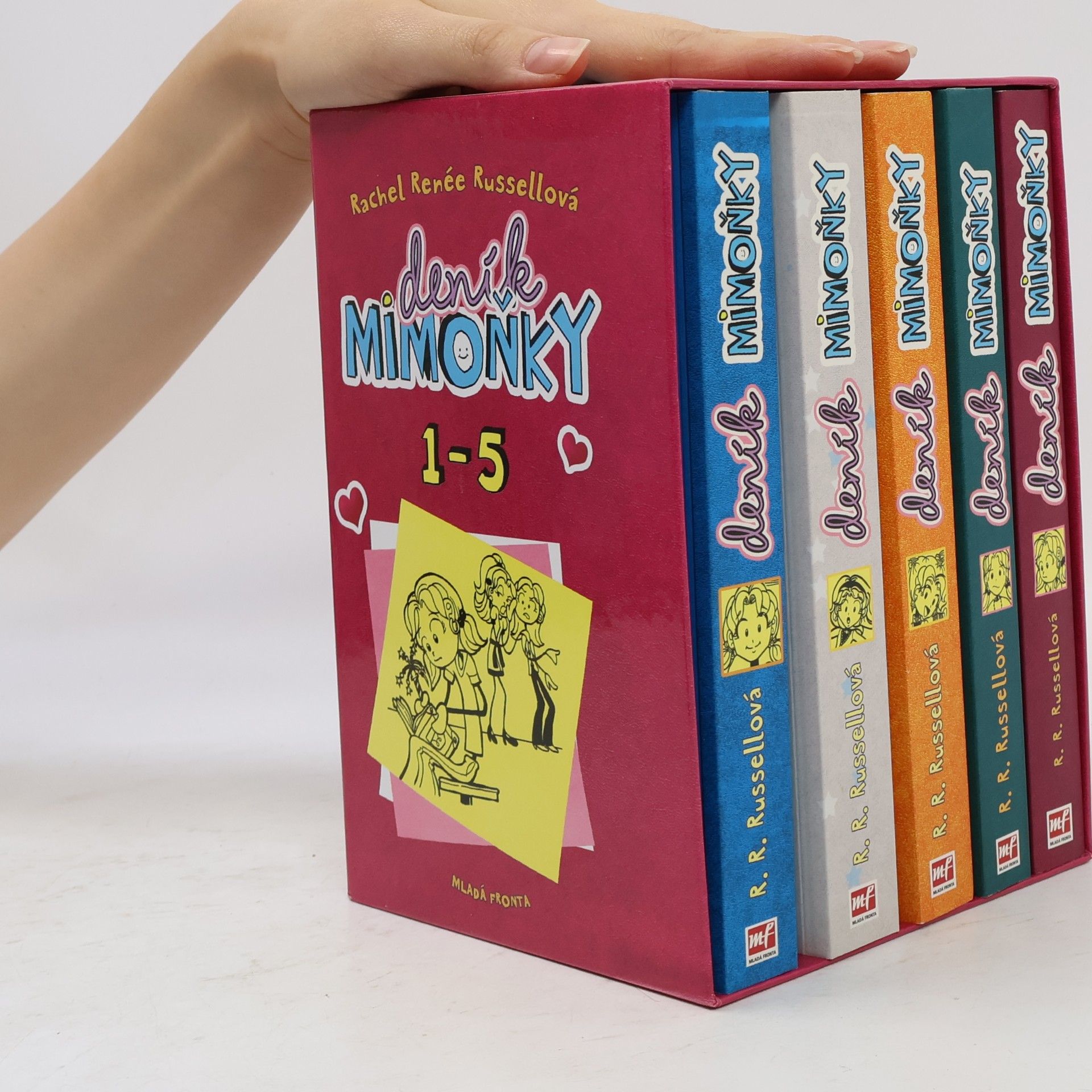 Rachel Renee Russell Deník mimoňky 1-5 (box)