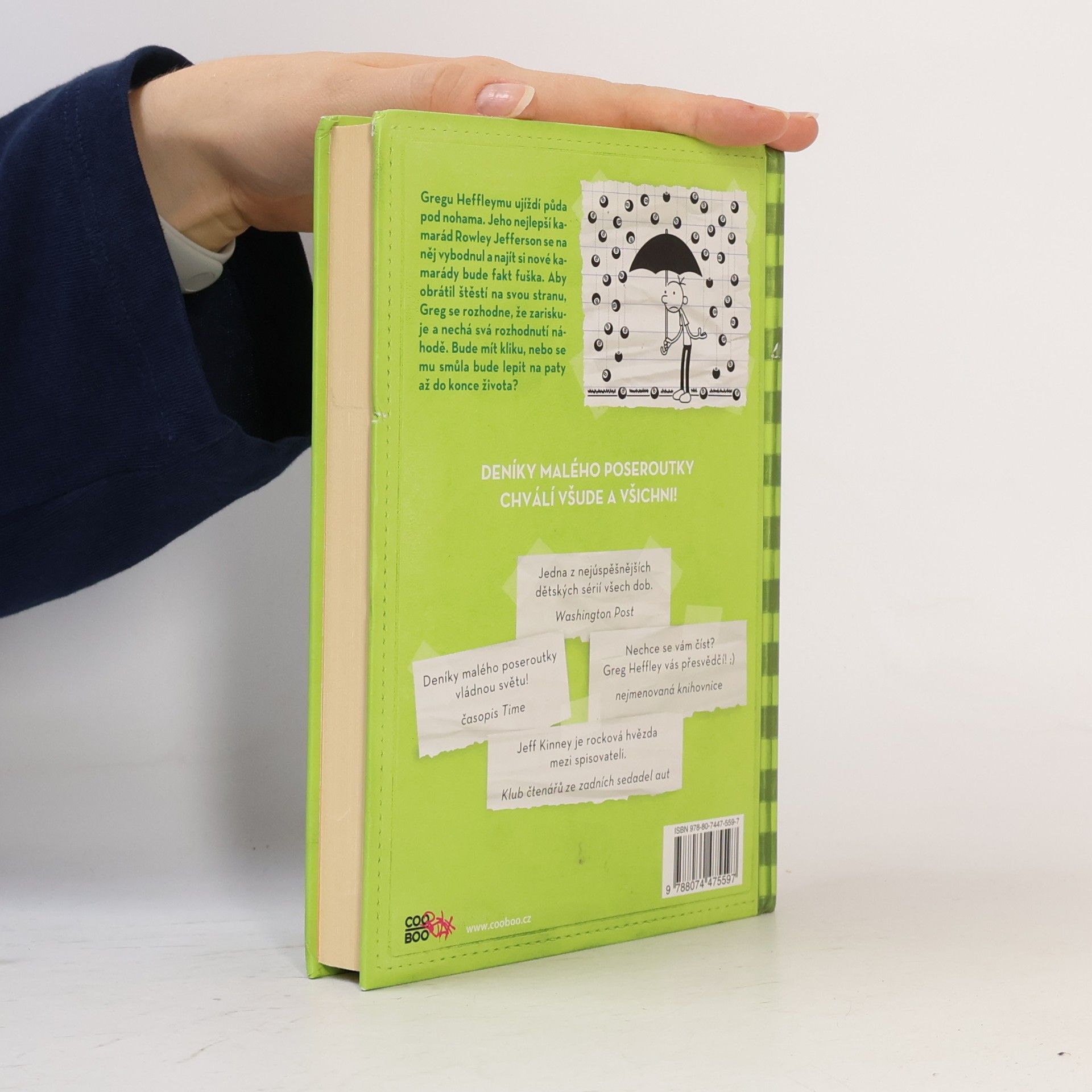 Jeff Kinney Deník malého poseroutky 8. Fakt smůla
