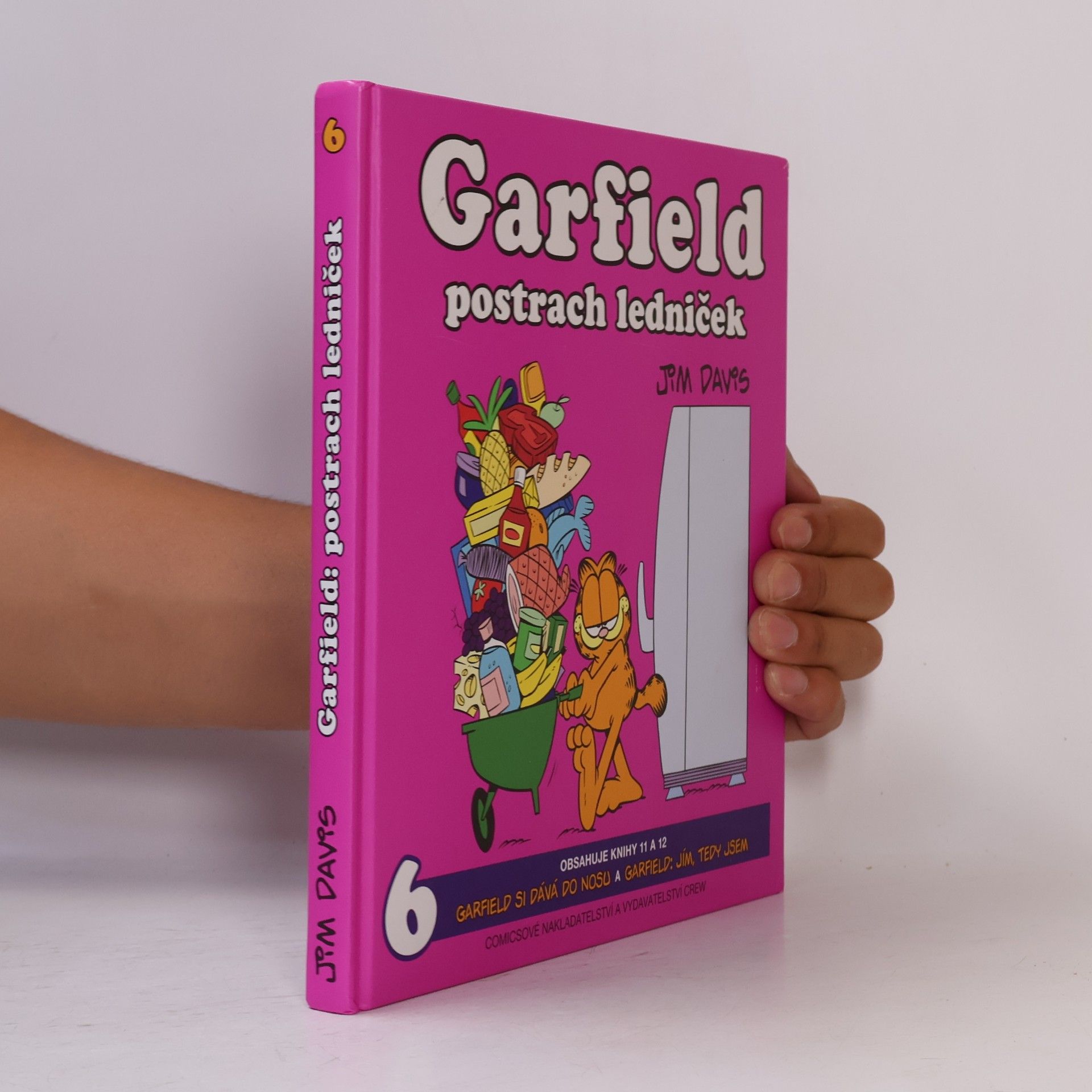 Jim Davis Garfield postrach ledniček