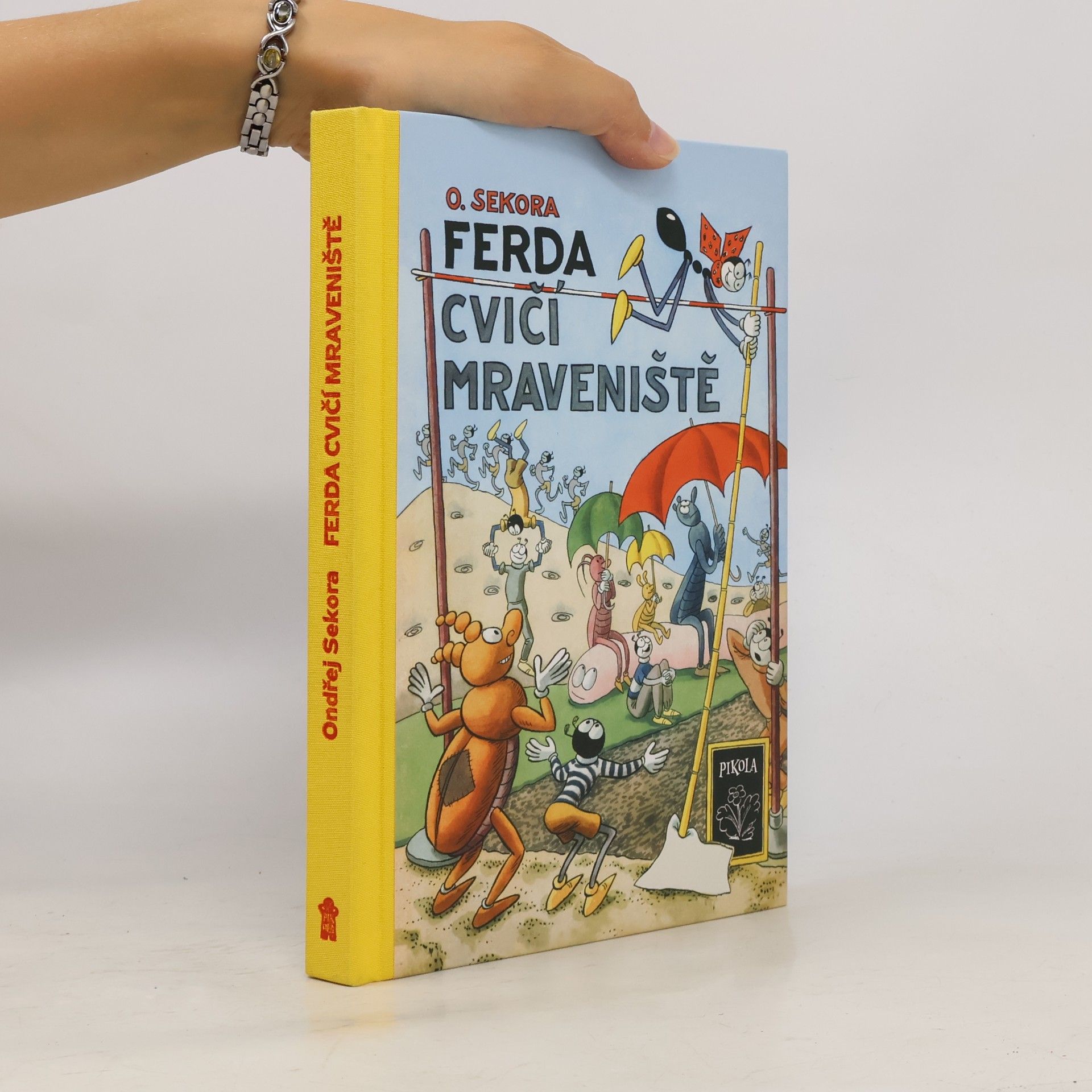 Ondřej Sekora Ferda cvičí mraveniště