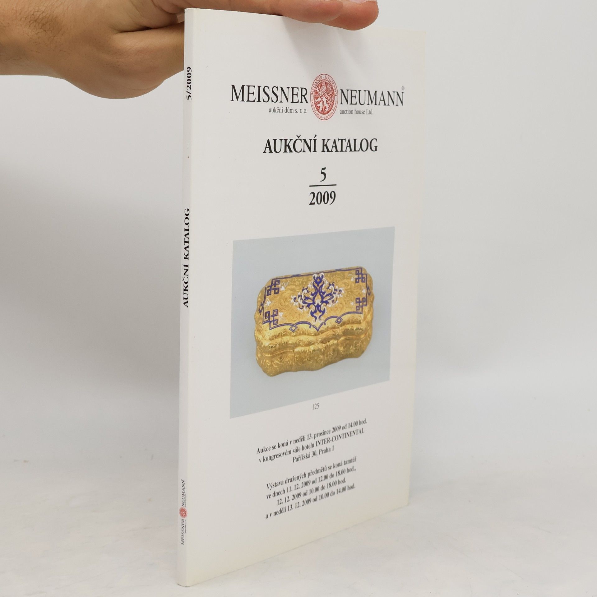 Kolektiv autorů Meissner Neumann. Aukční katalog 5/2009