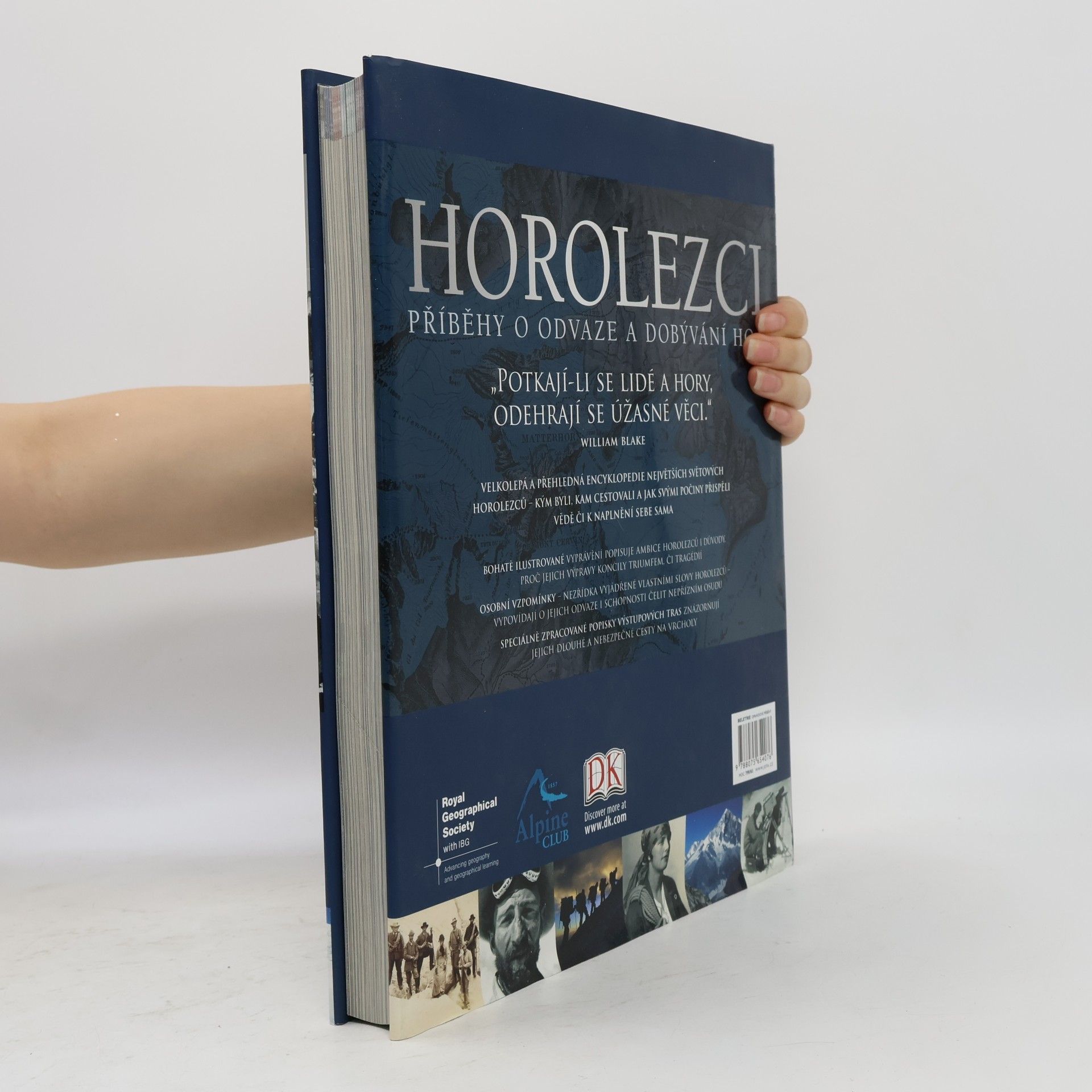 Kolektív autorov Horolezci: Příběhy o odvaze a dobývání hor