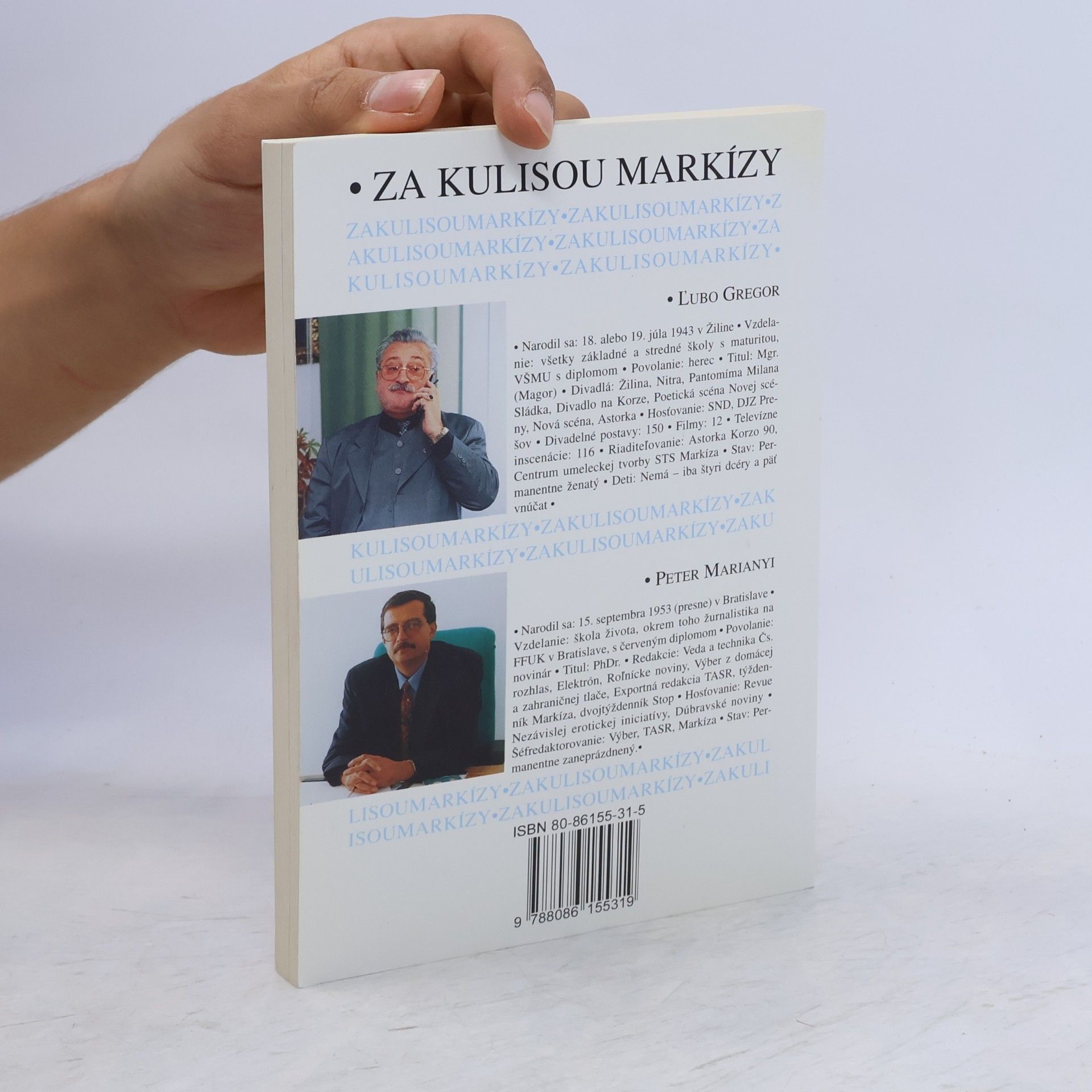 Ľubo Gregor Za kulisou Markízy
