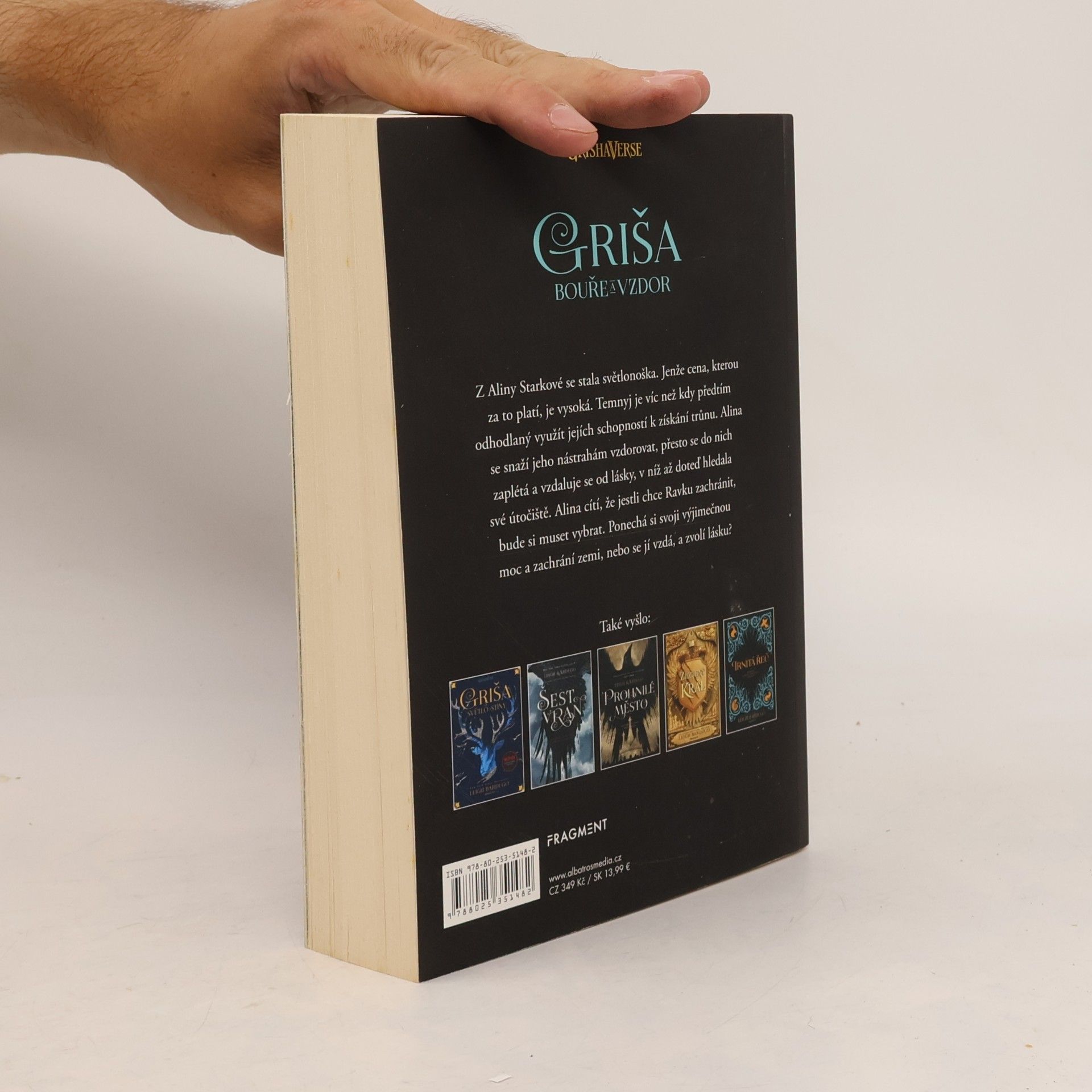 Leigh Bardugo Griša. Bouře a vzdor