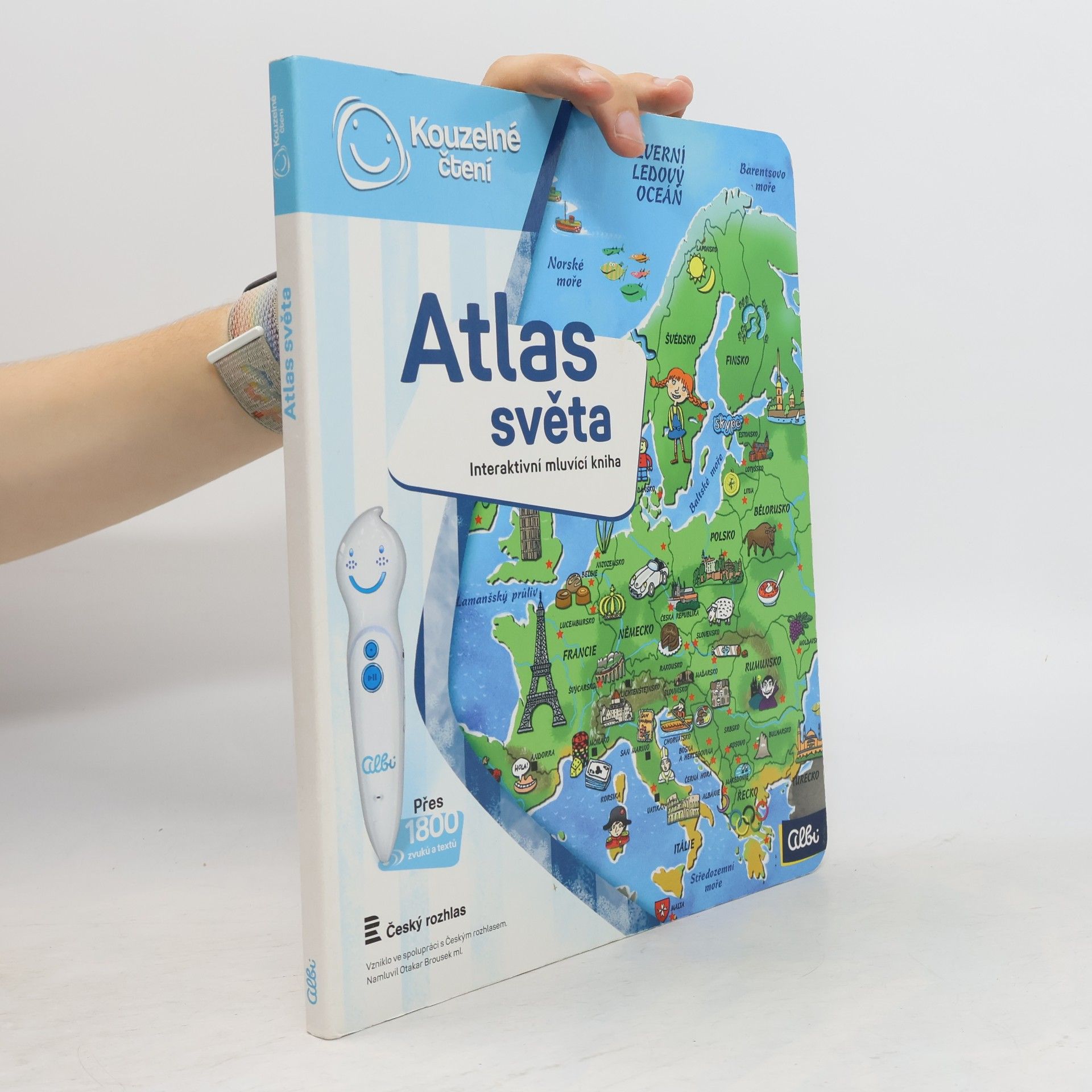 Tereza Kocová Atlas světa. Interaktivní mluvící kniha