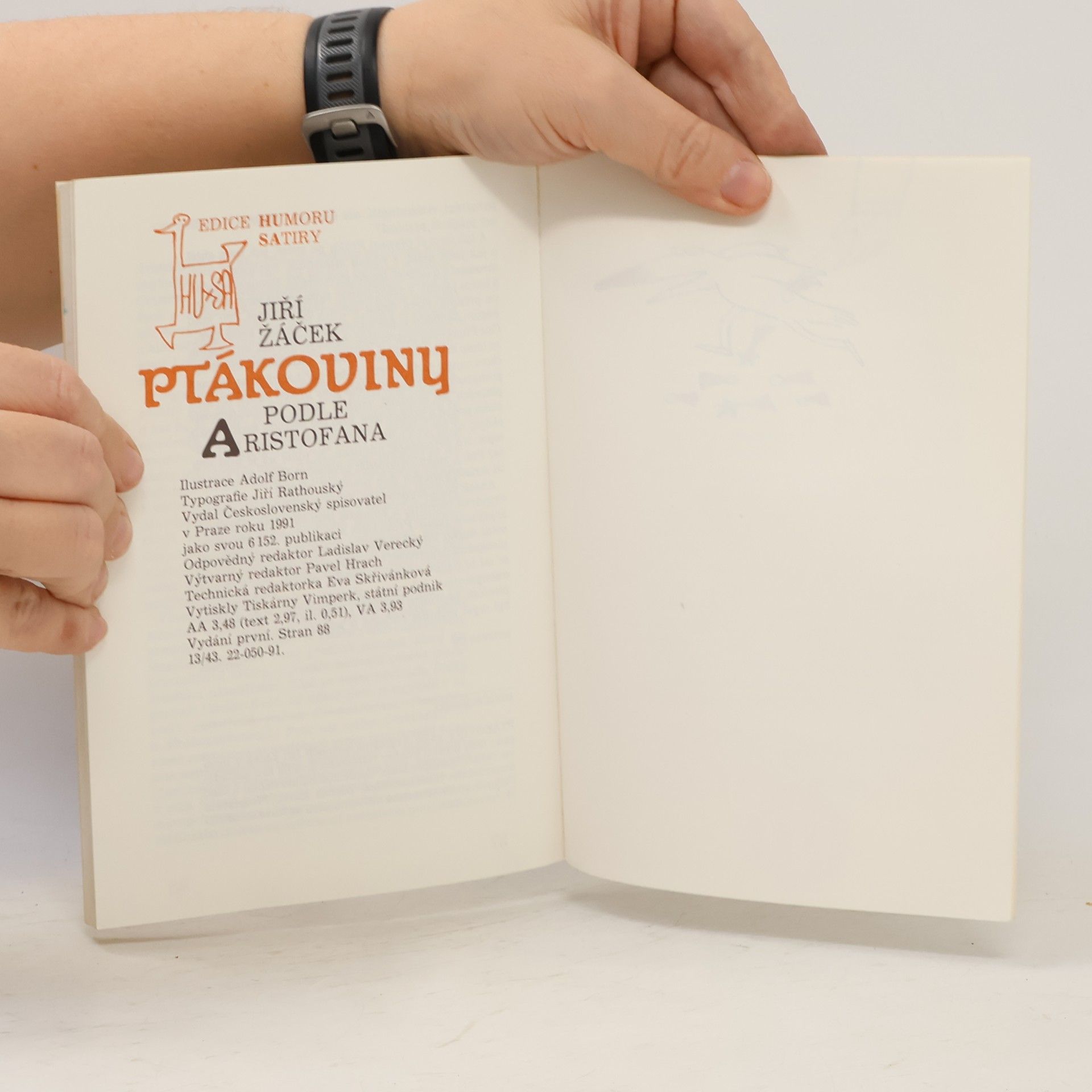 Jiří Žáček Ptákoviny podle Aristofana