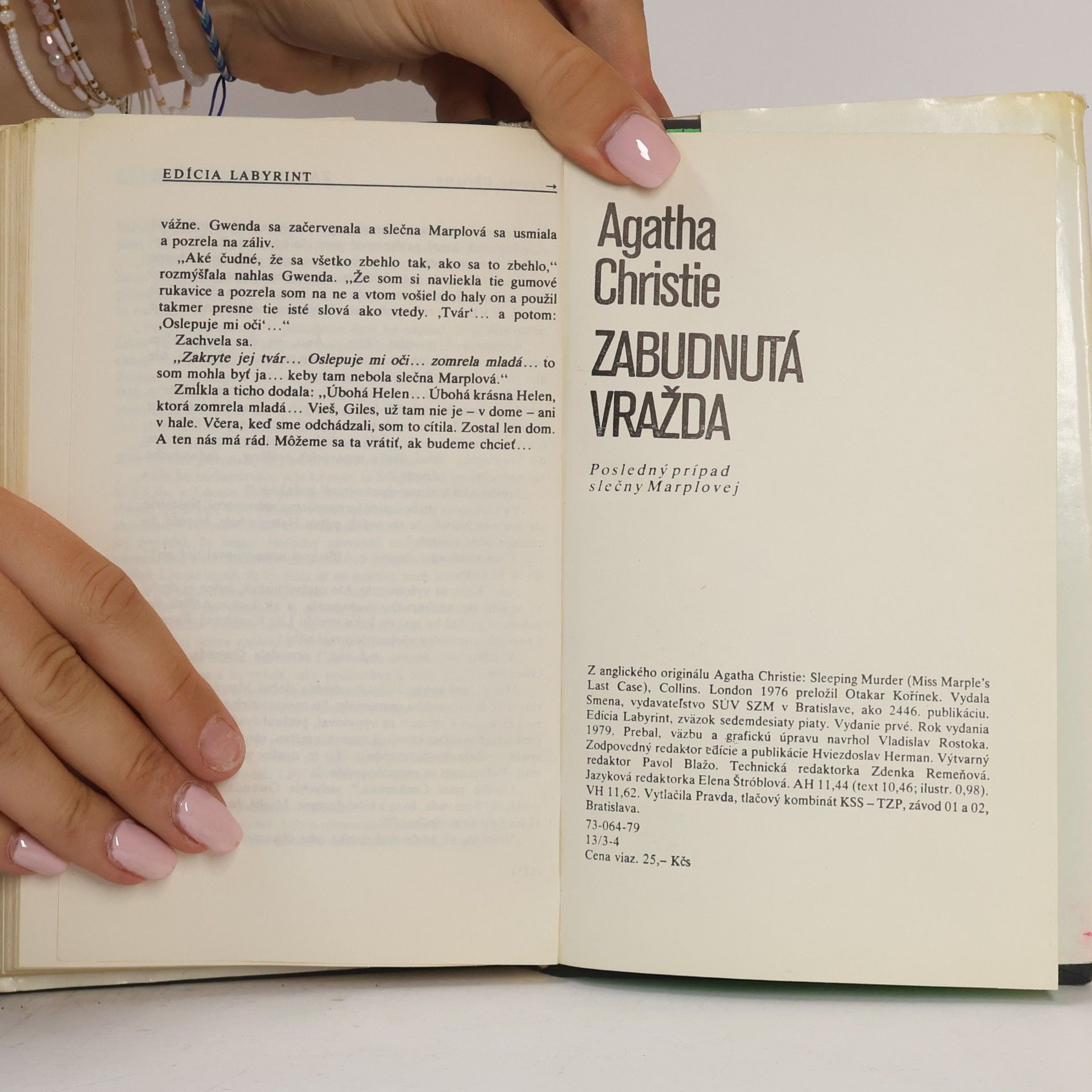 Agatha Christie Zabudnutá vražda