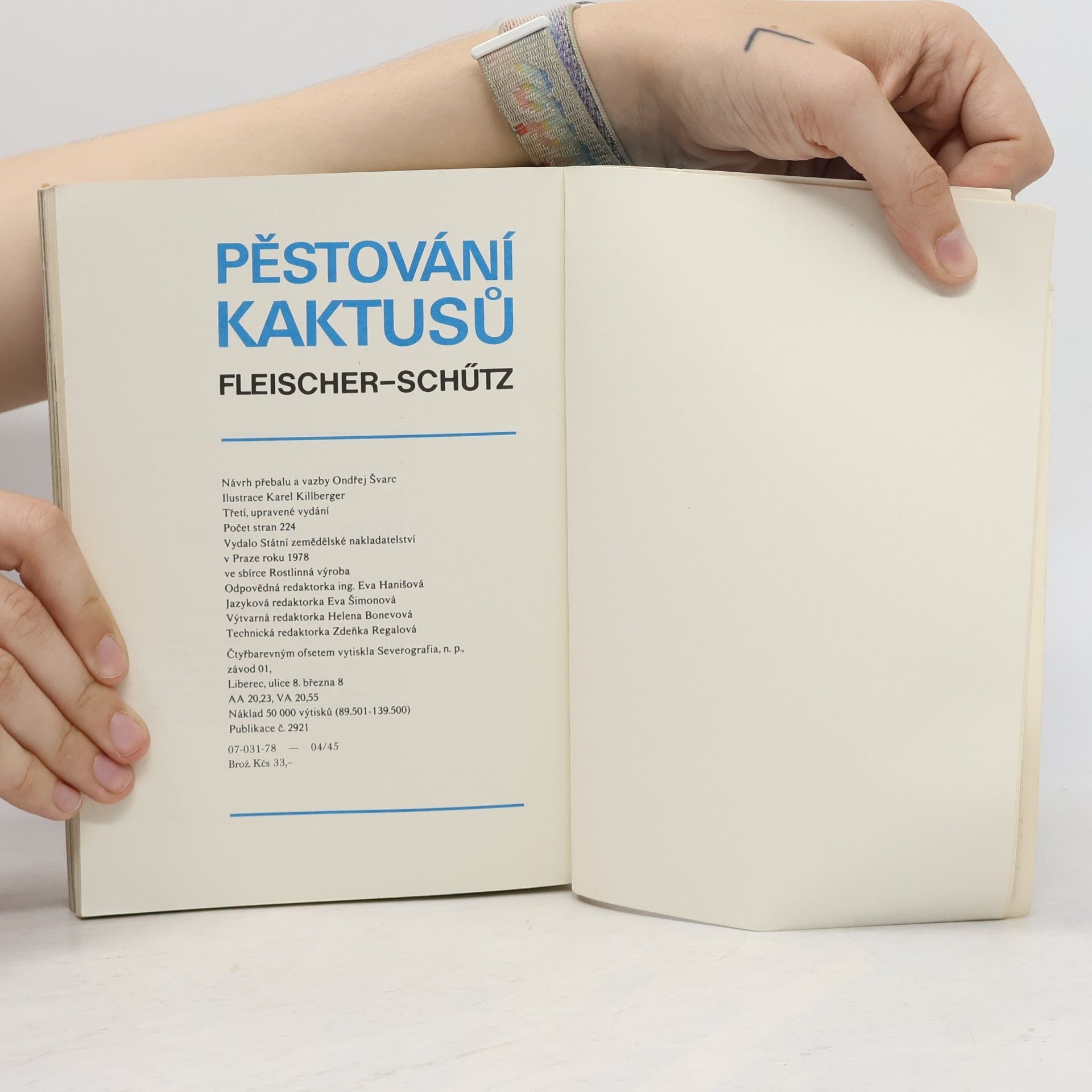 Zdeněk Fleischer Pěstování kaktusů