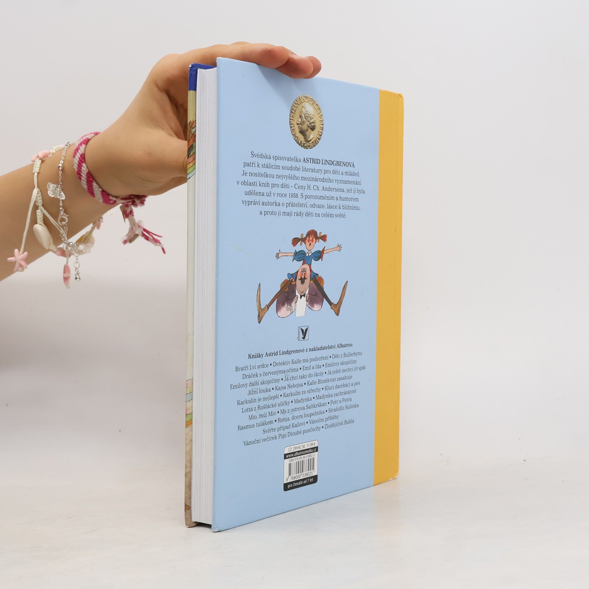 Astrid Lindgren Pipi Dlouhá punčocha