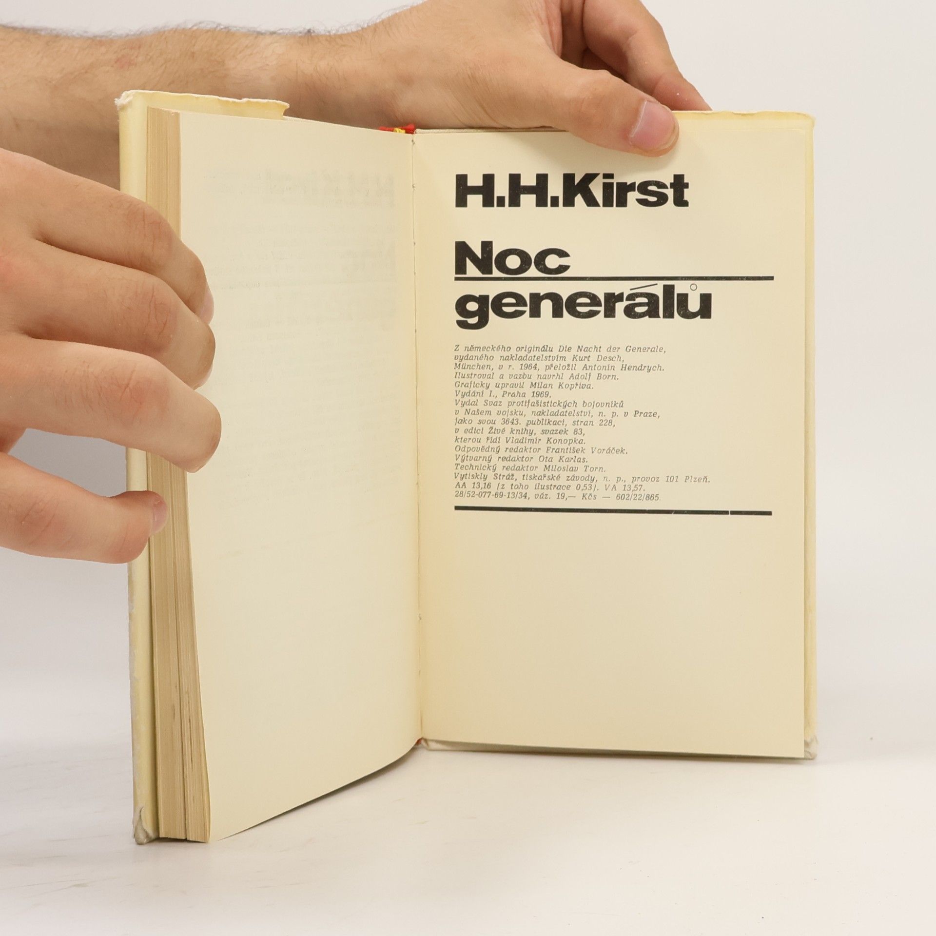 Hans Hellmut Kirst Noc generálů