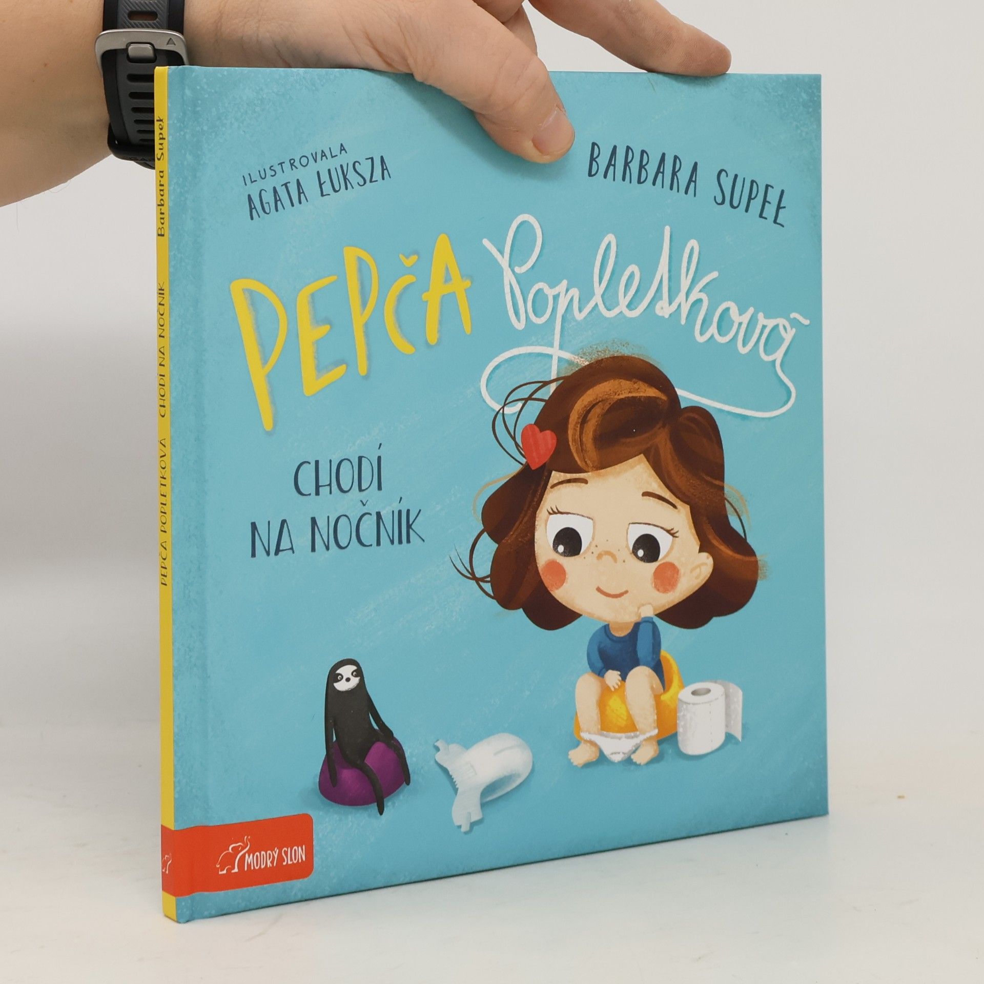 Agata Luksza Pepča Popletková chodí na nočník