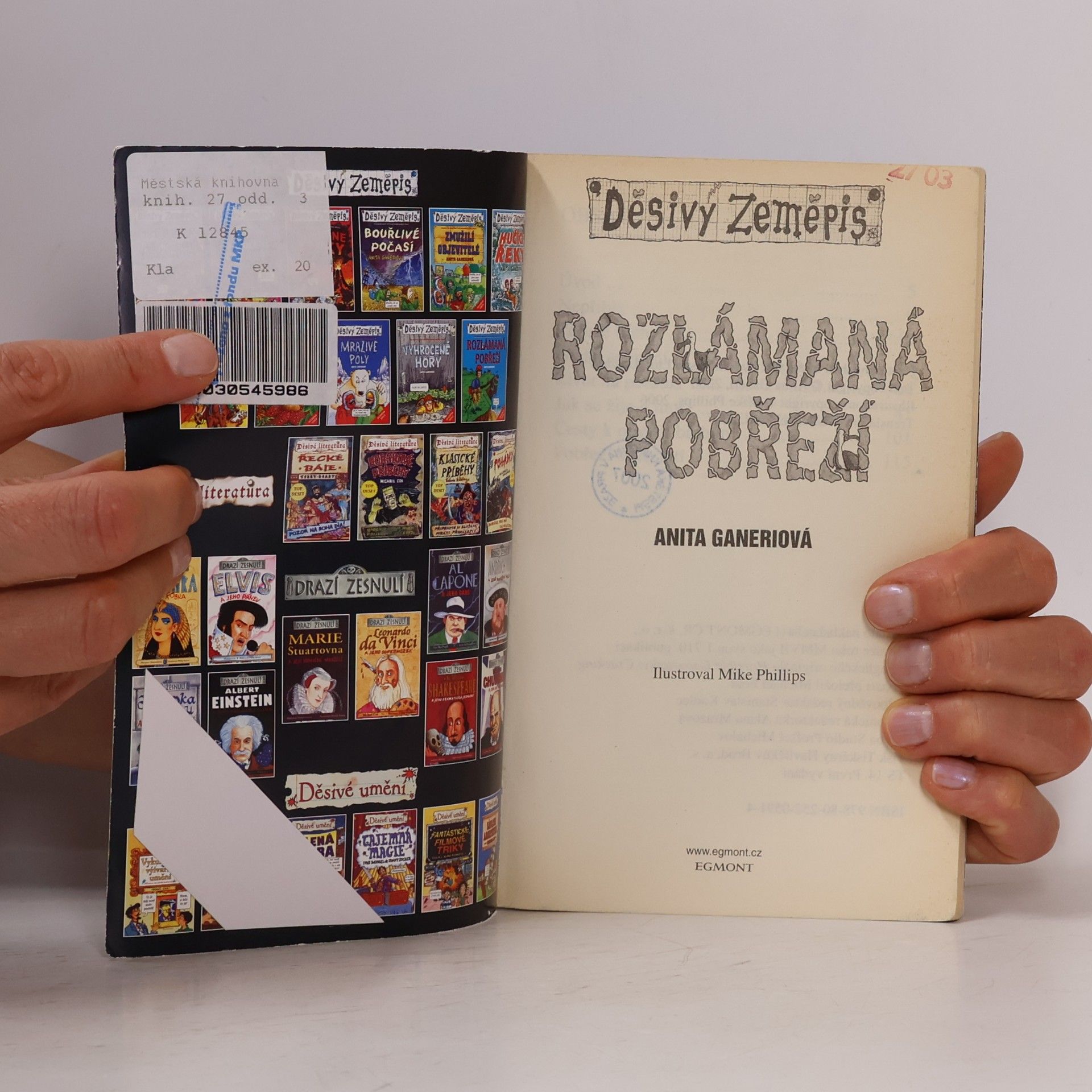 Anita Ganeri Rozlámaná pobřeží