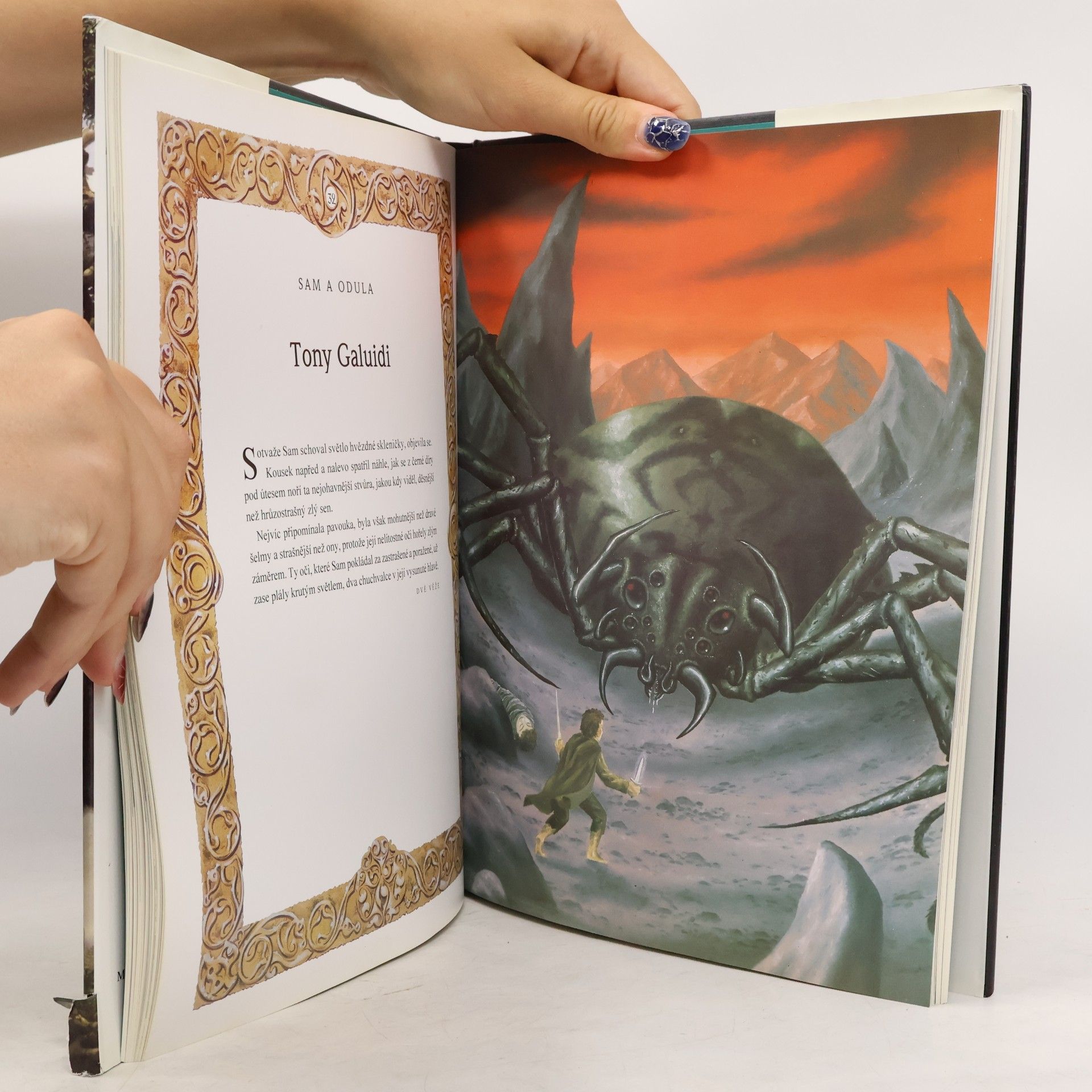 Alan Lee Tolkienovy říše. Obrazy Středozemě