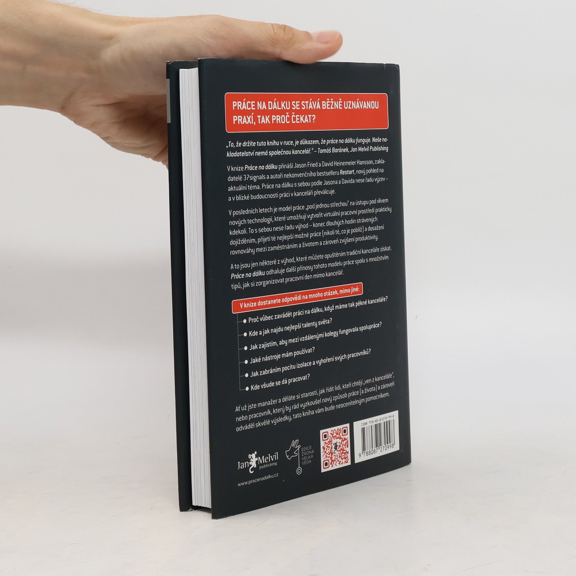 Jason Fried Práce na dálku