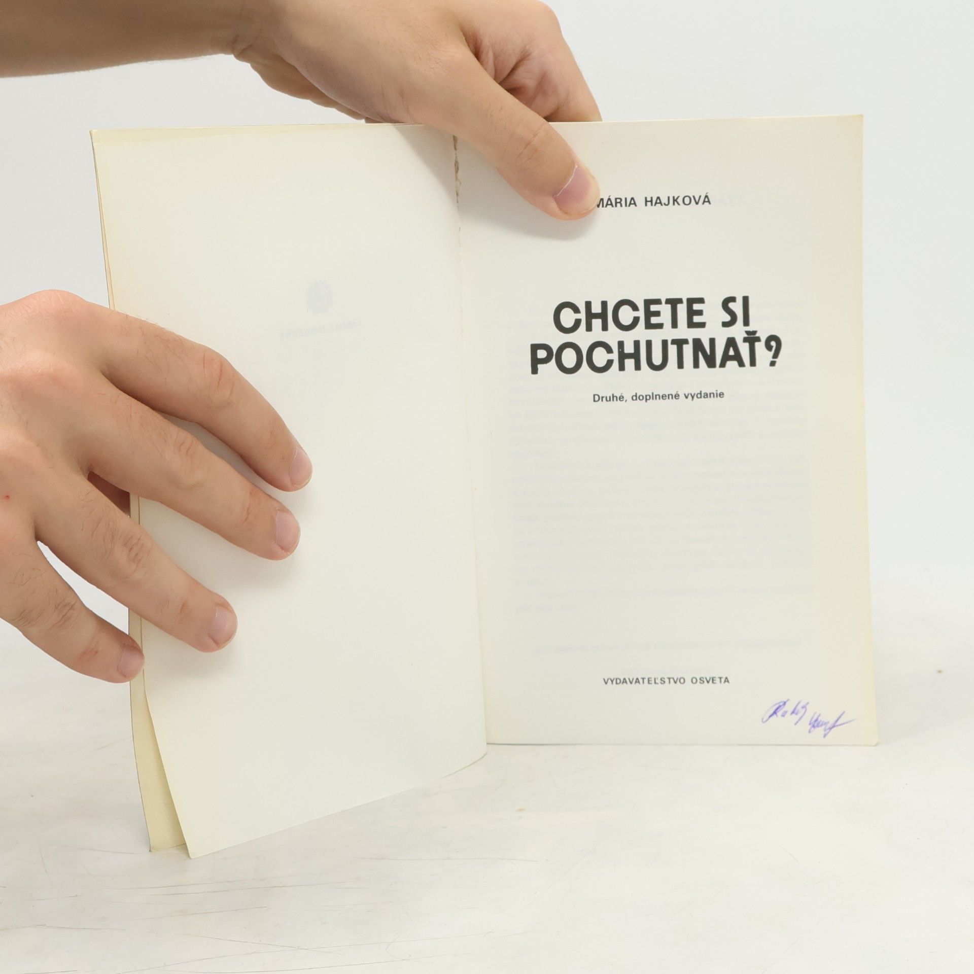 Mária Hajková Chcete si pochutnať?