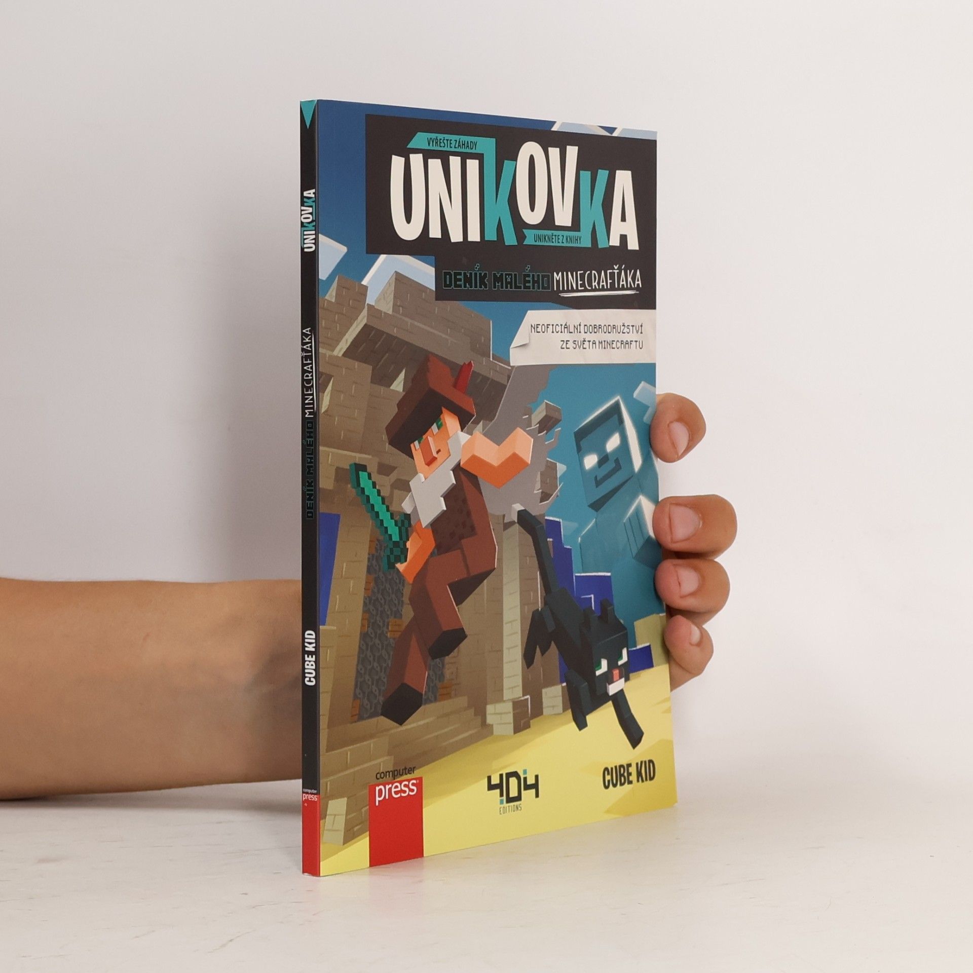 Cube Kid Deník malého minecrafťáka - únikovka