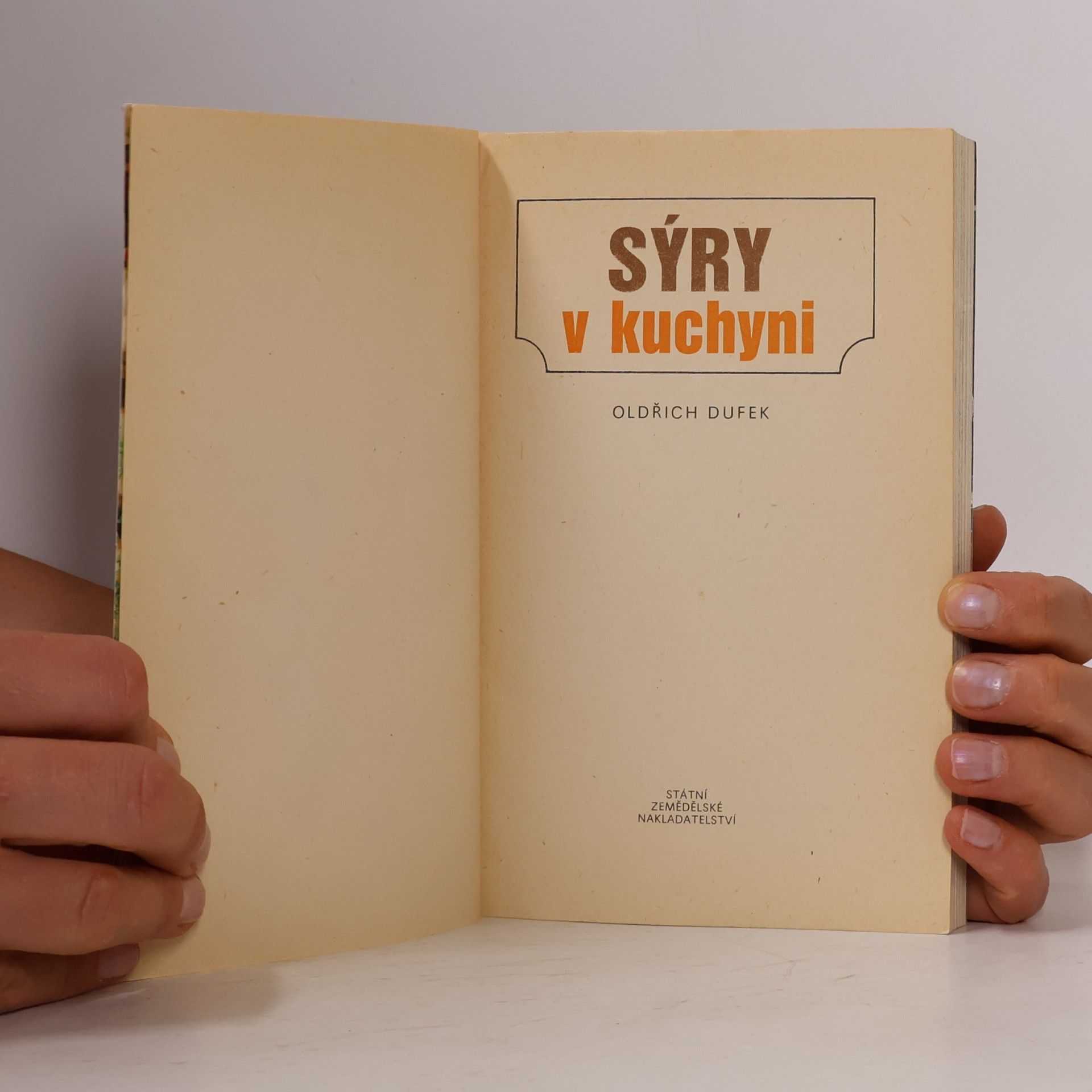 Oldřich Dufek Sýry v kuchyni