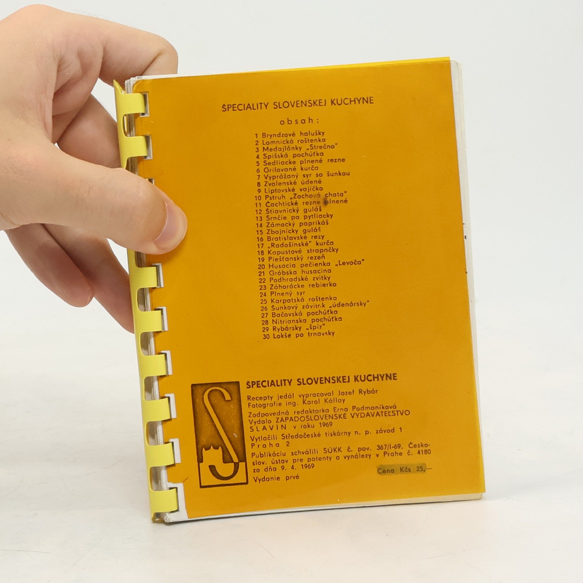 Various authors Špeciality slovenskej kuchyne