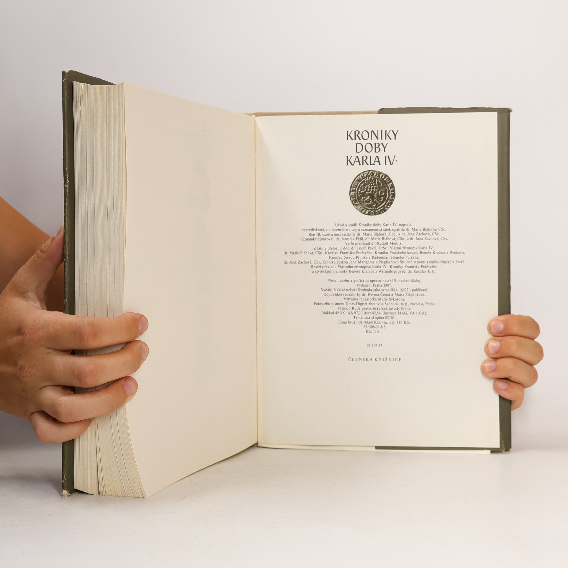 Various authors Kroniky doby Karla IV.