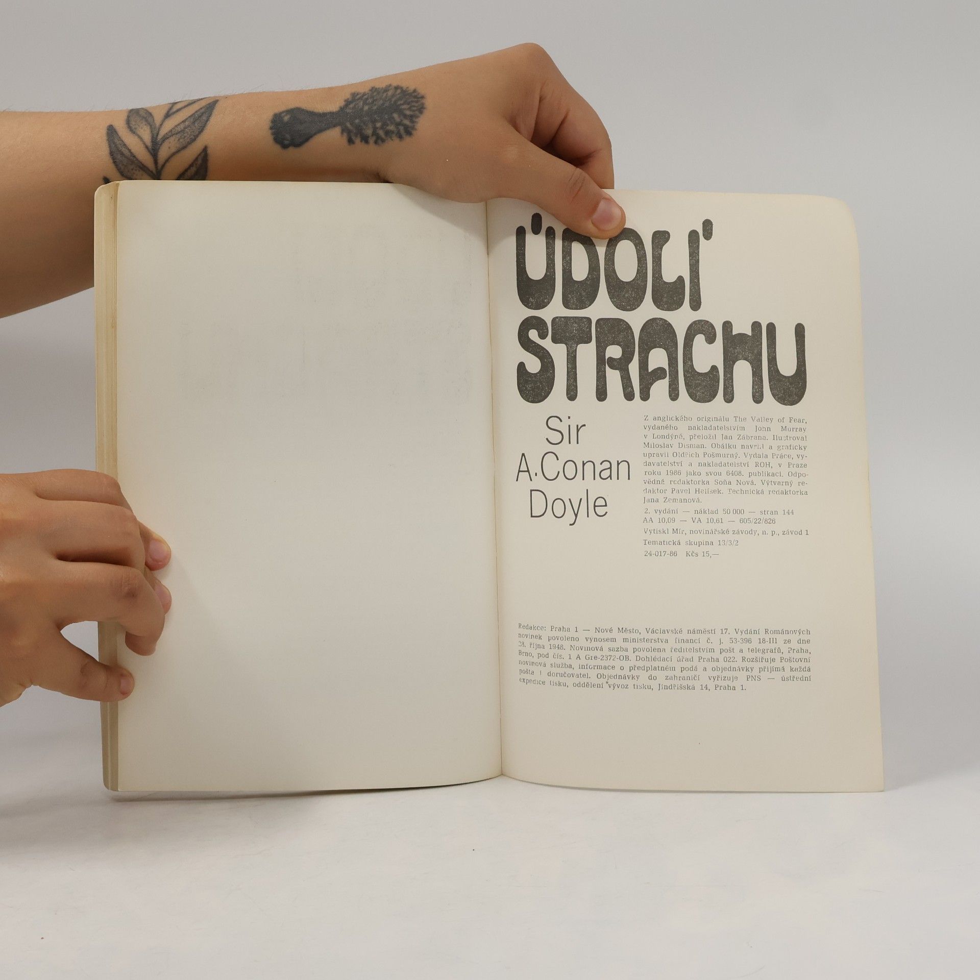 Arthur Conan Doyle Údolí strachu