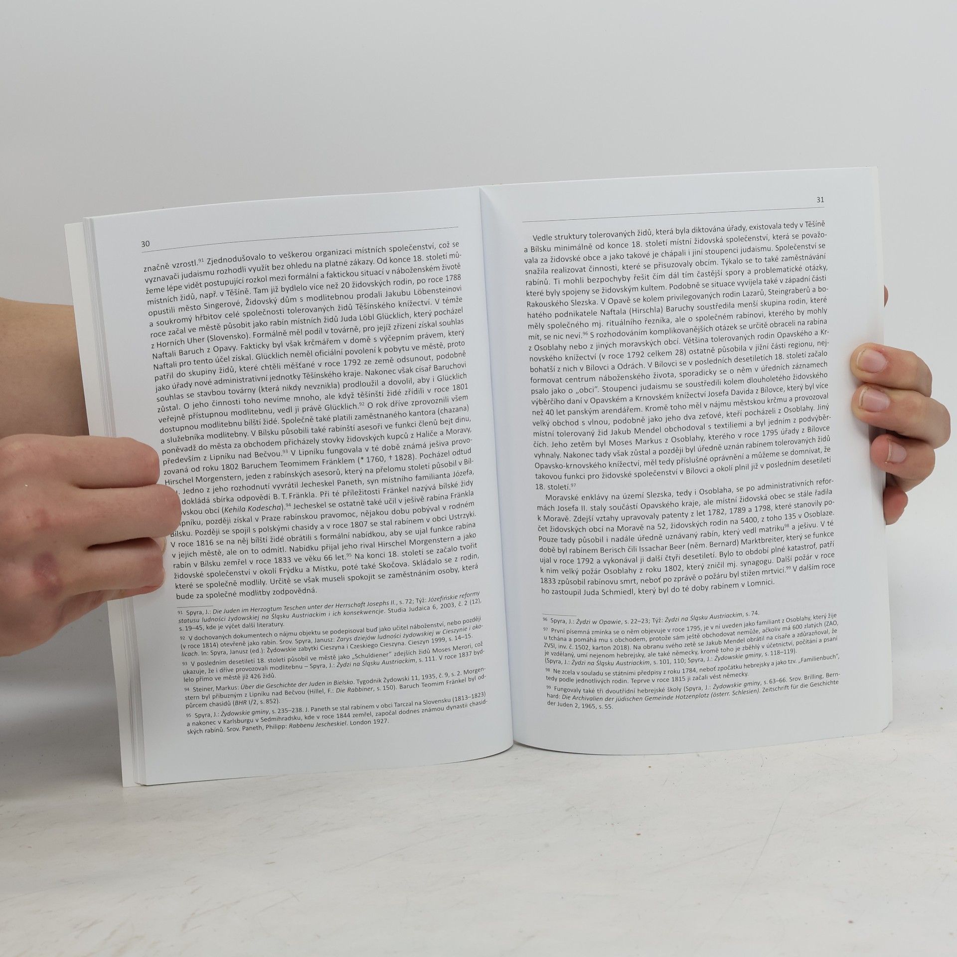 Janusz Spyra Biografický slovník rabínů Rakouského Slezska