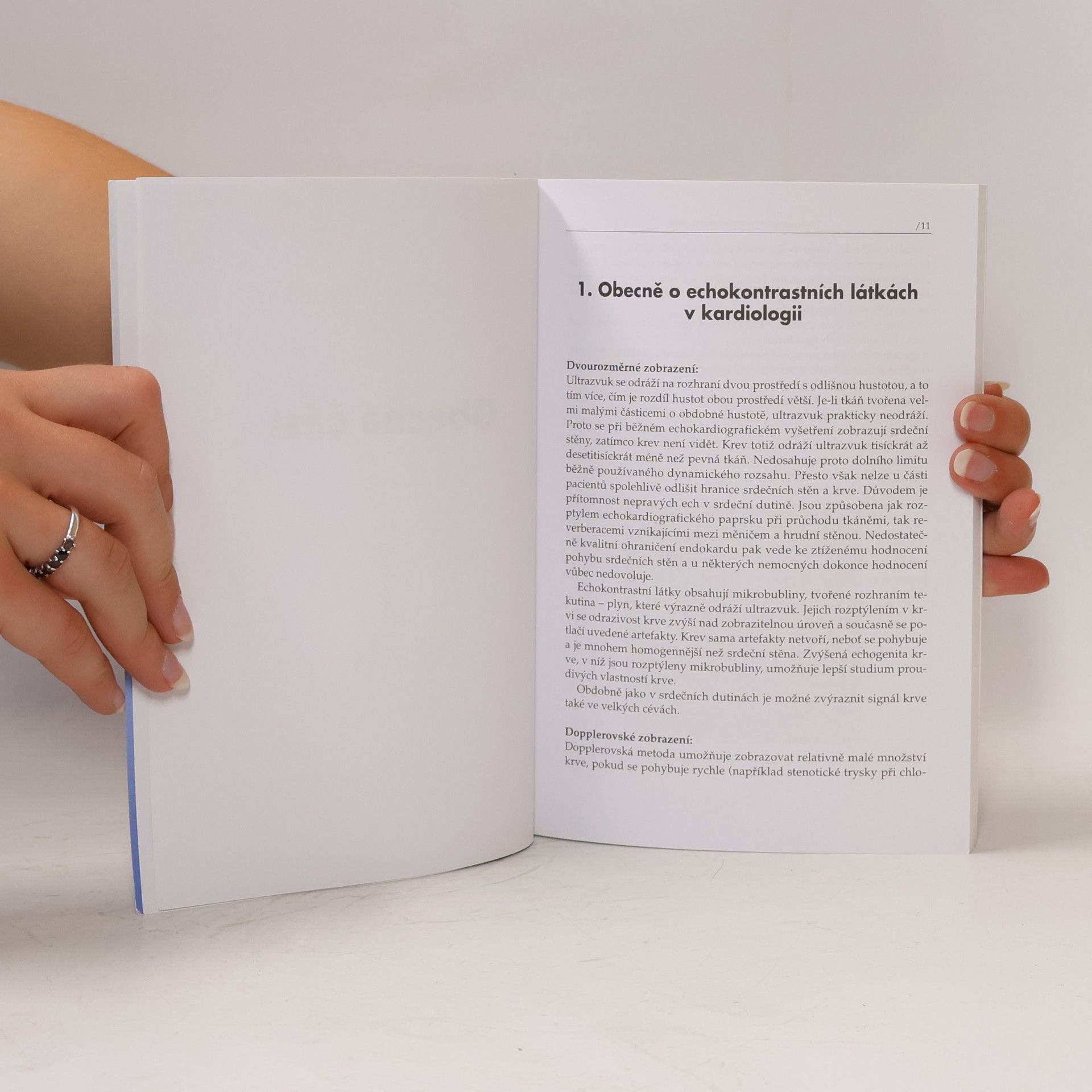 Eva Mandysová Kontrastní echokardiografie