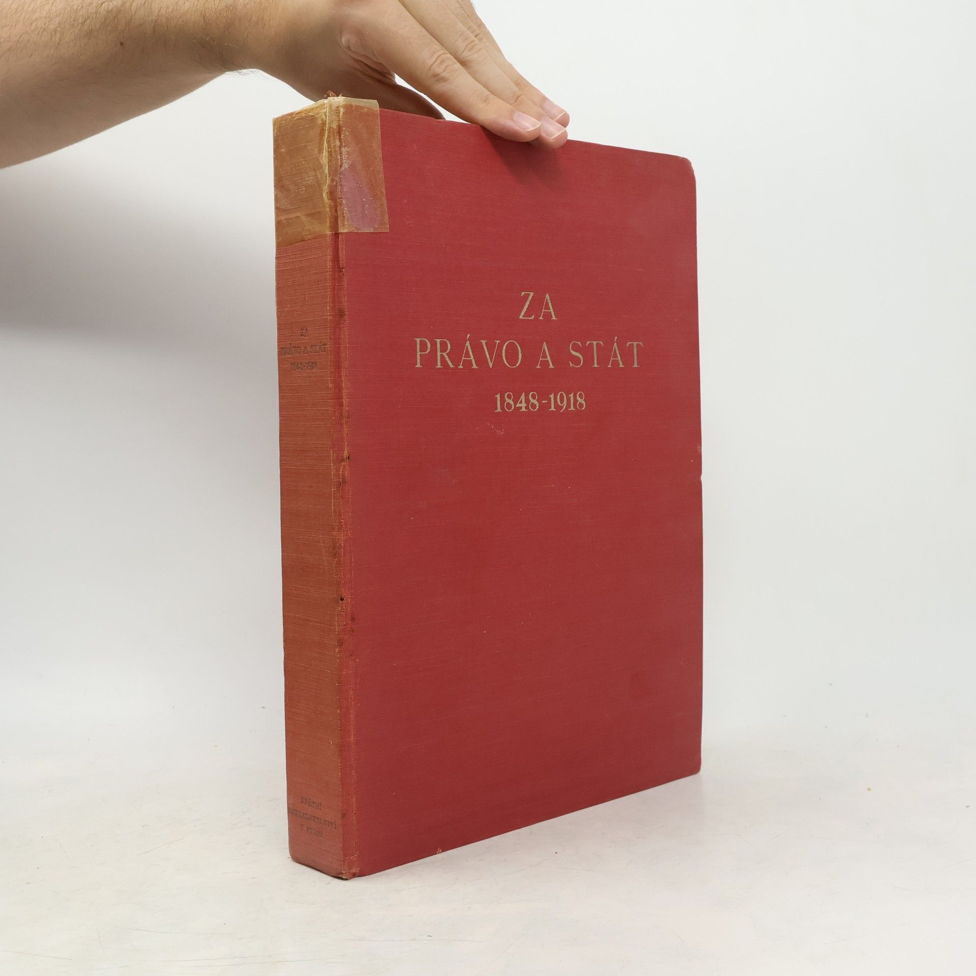 Various authors Za právo a stát 1848-1918