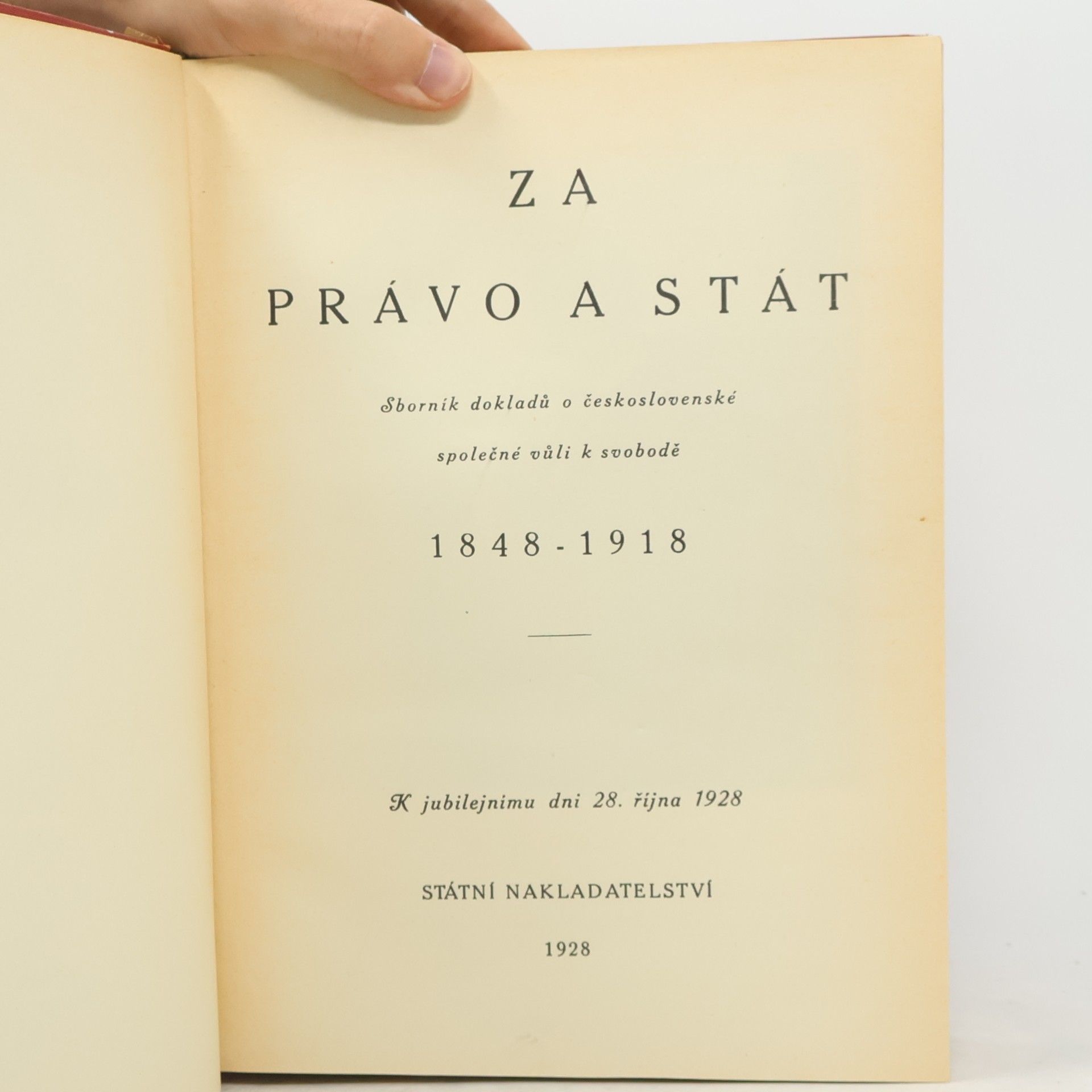 Various authors Za právo a stát 1848-1918