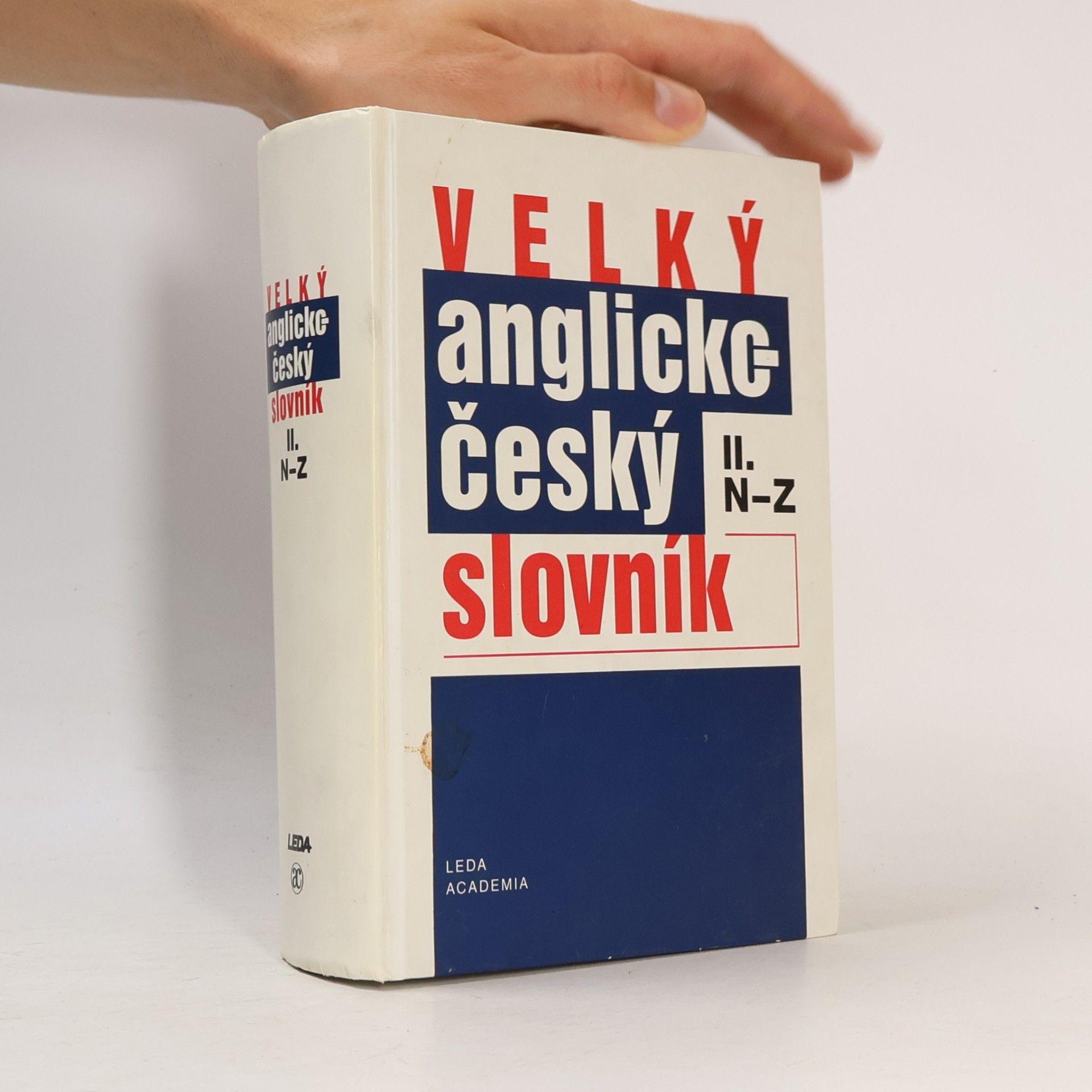 Karel Hais Velký anglicko český slovník II. N-Z