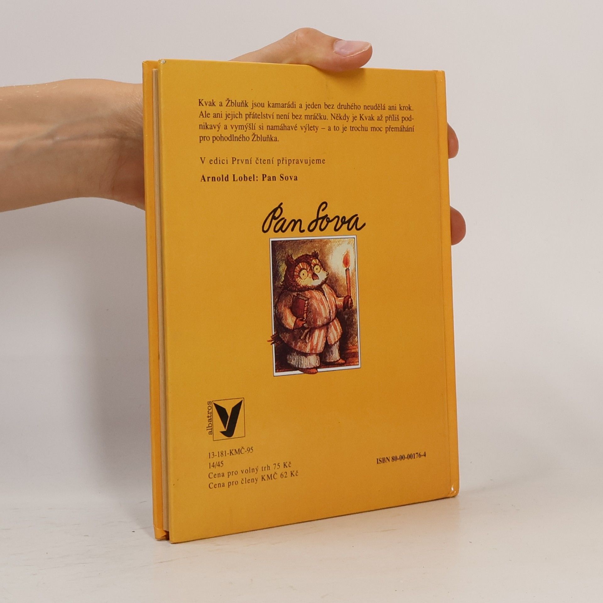 Arnold Lobel Kvak a Žbluňk od jara do Vánoc