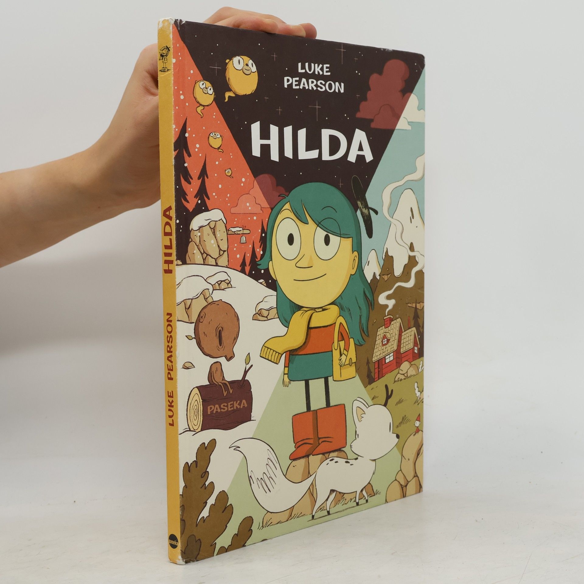 Luke Pearson Hilda a troll ; Hilda a půlnoční obr