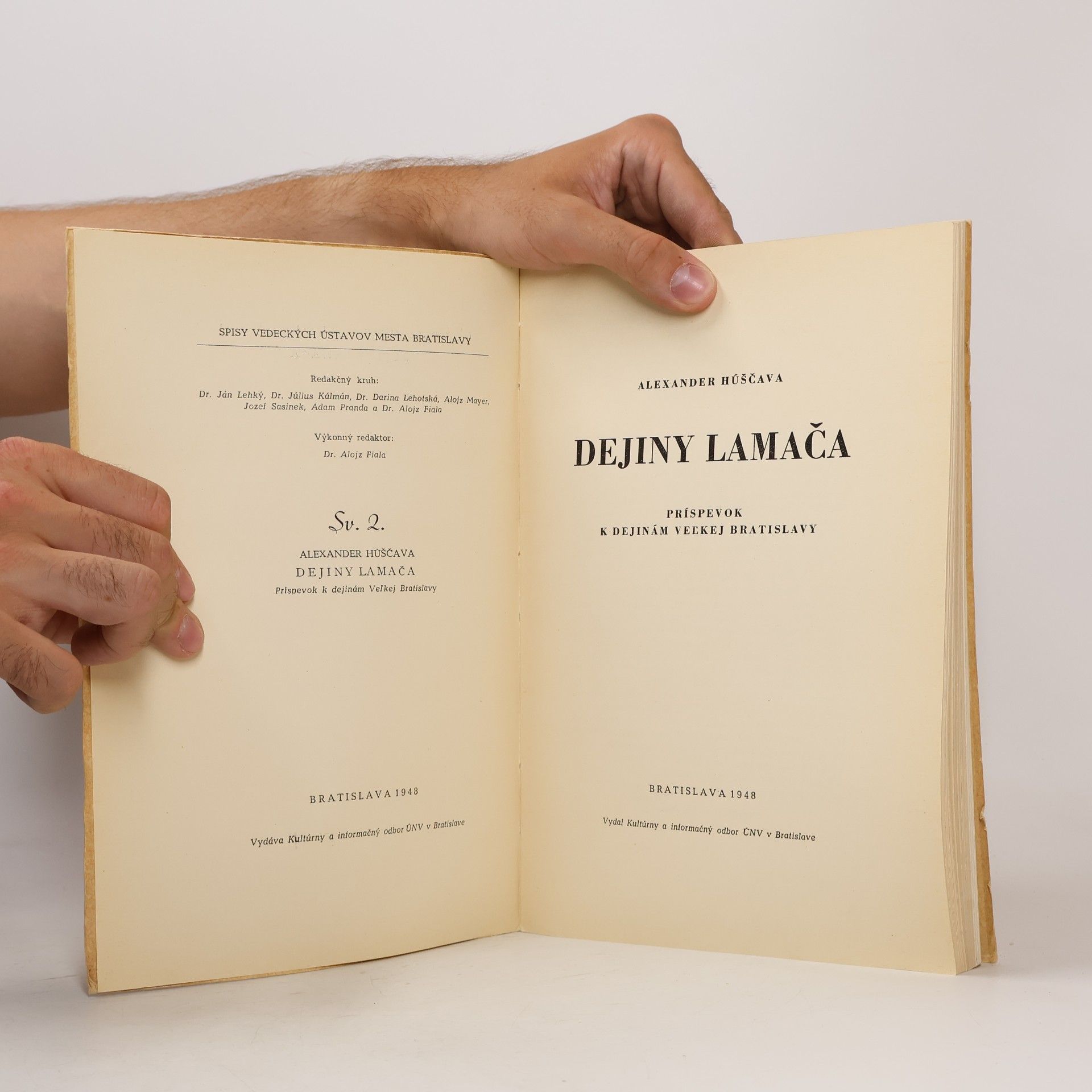 Alexander Húščava Dejiny Lamača