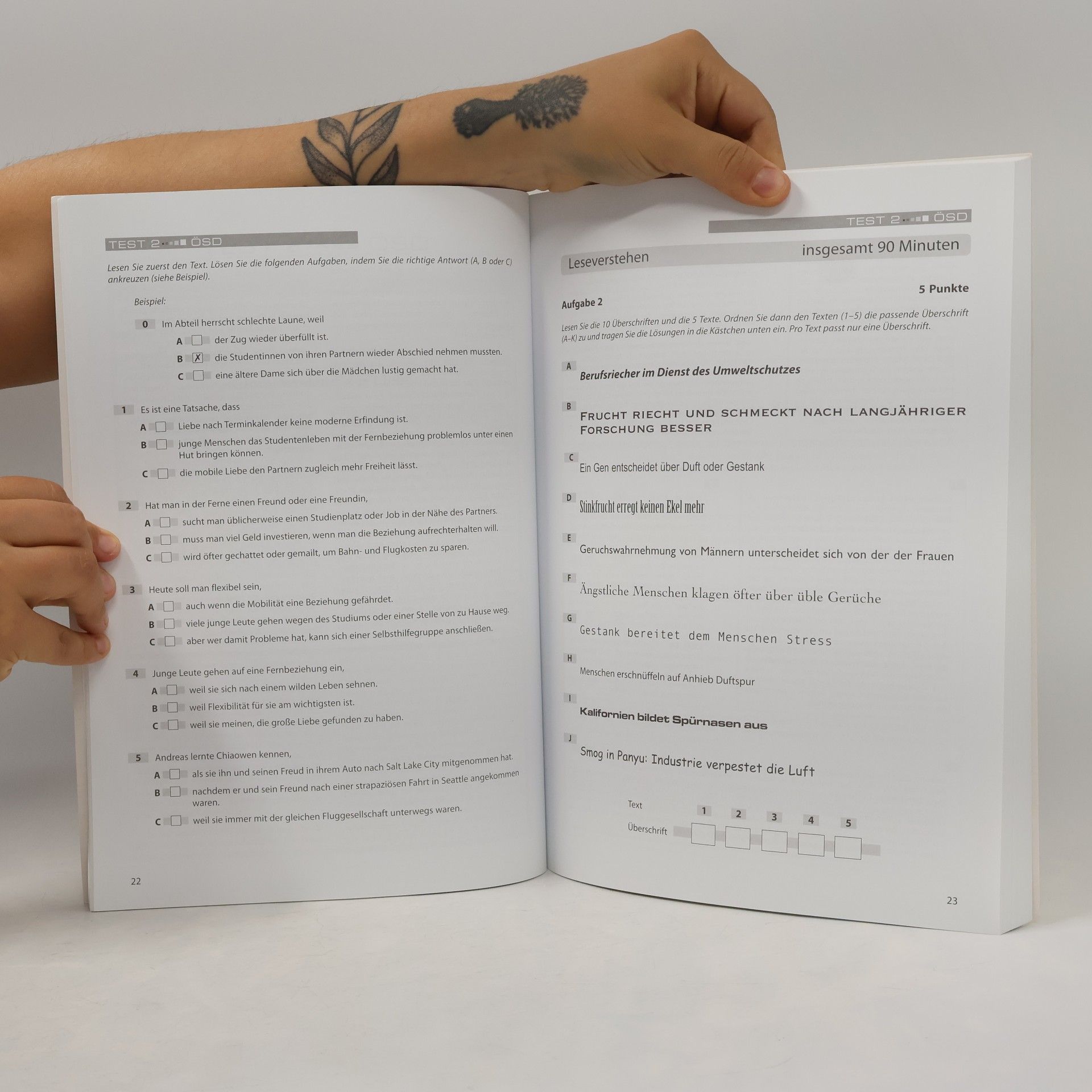 Autores varios Oberstufe Deutsch : test und übungsbuch. C1