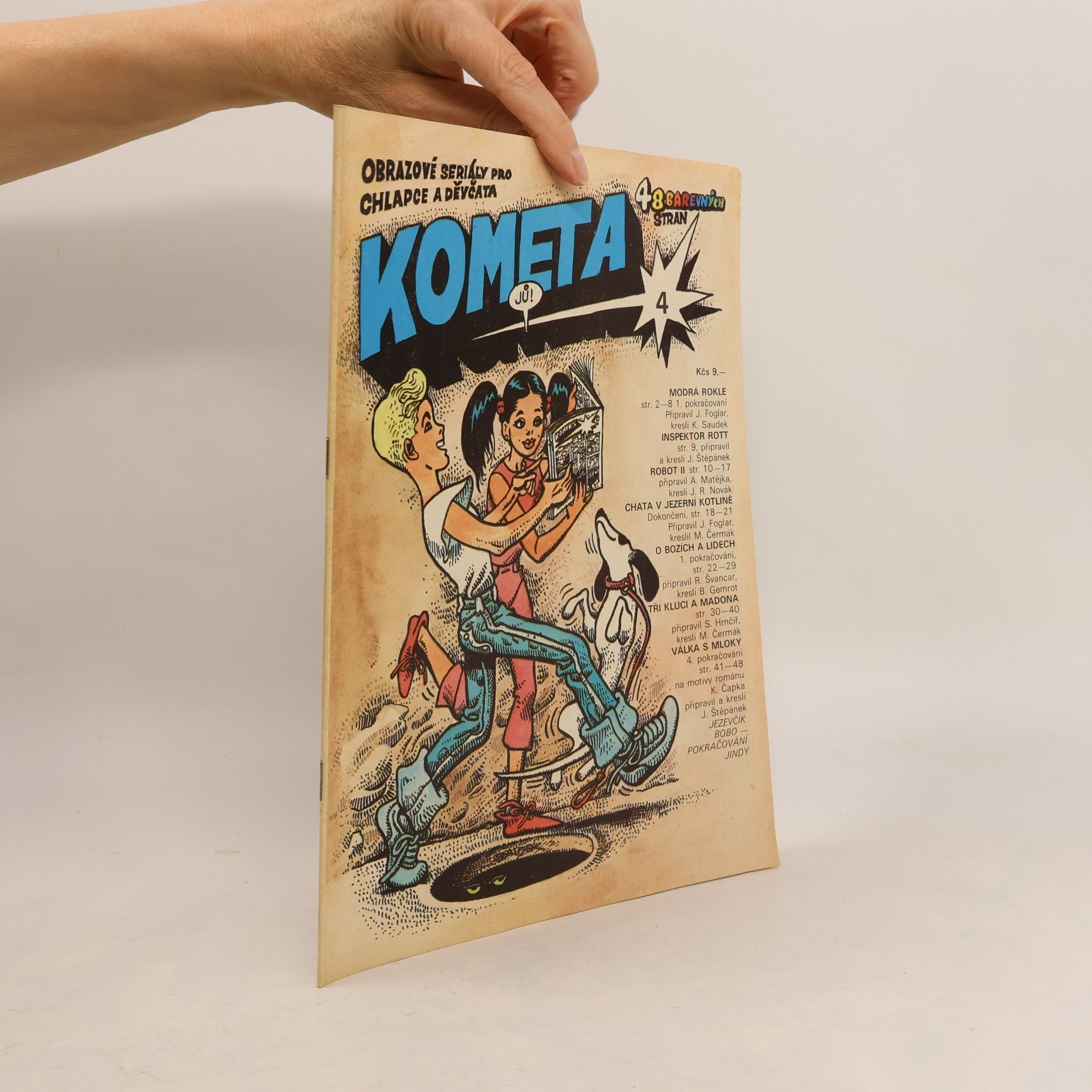 Kája Saudek Kometa 4/1989