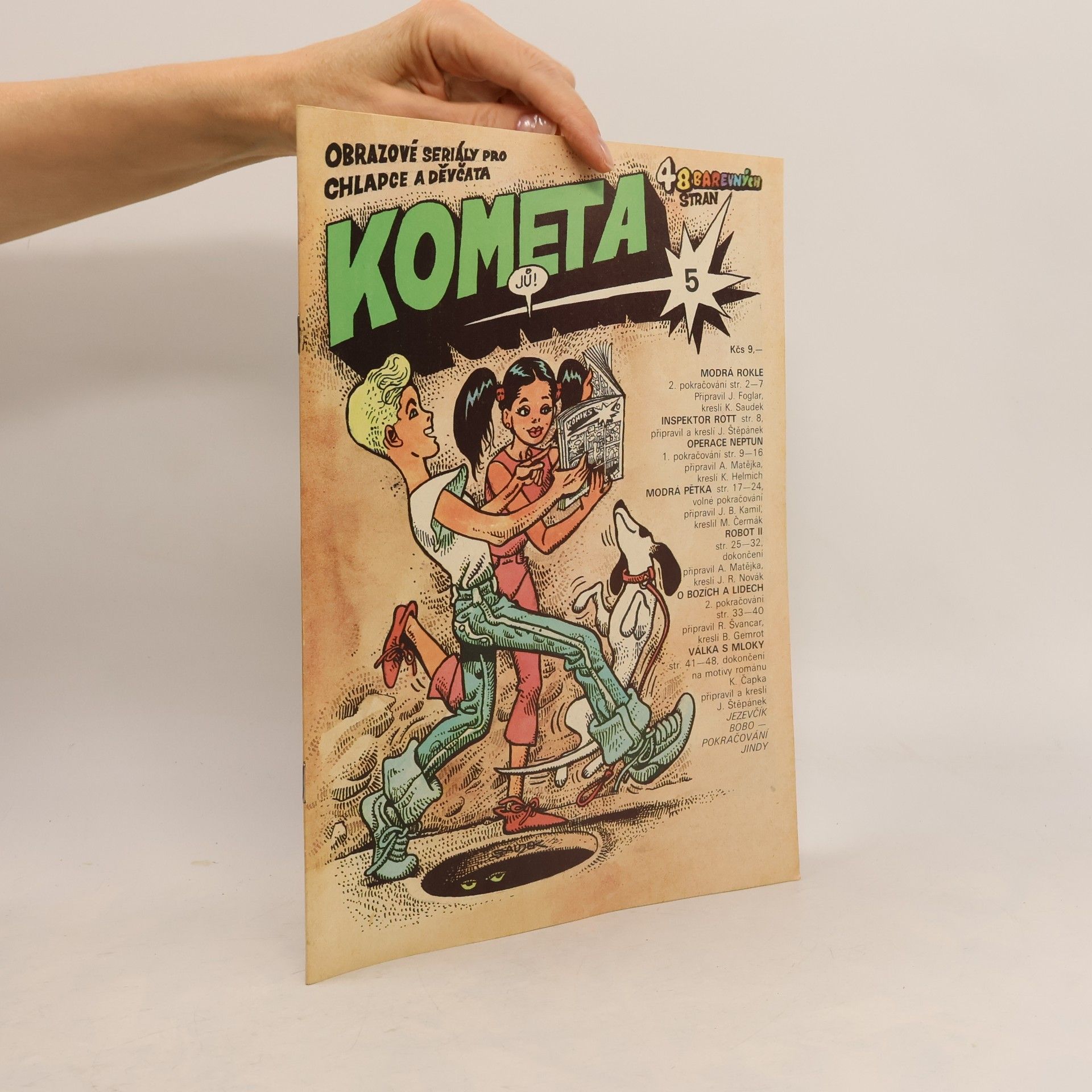 Kája Saudek Kometa 5/1989