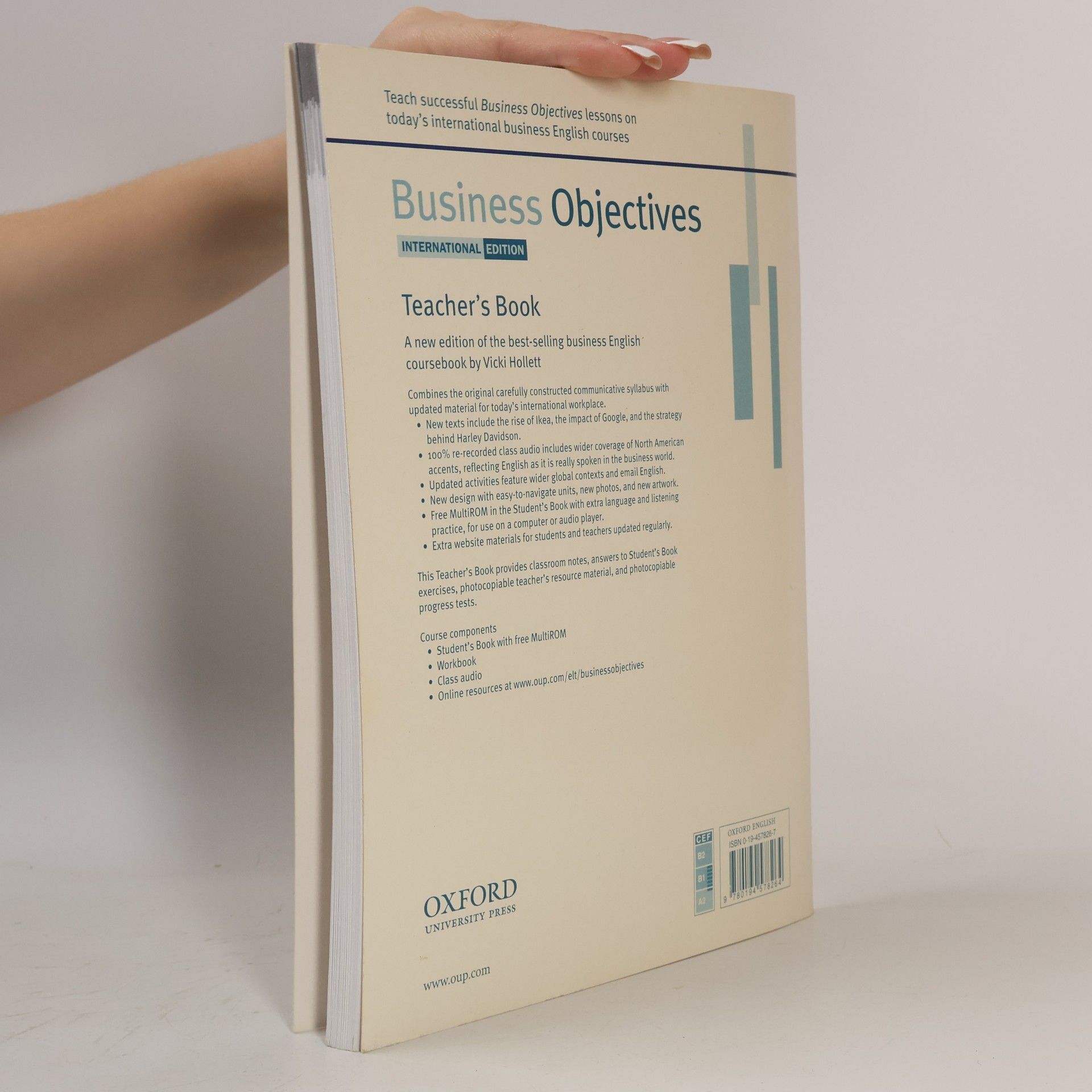Vicki Hollett Oxford Business English: Business Objectives Teacher's Book