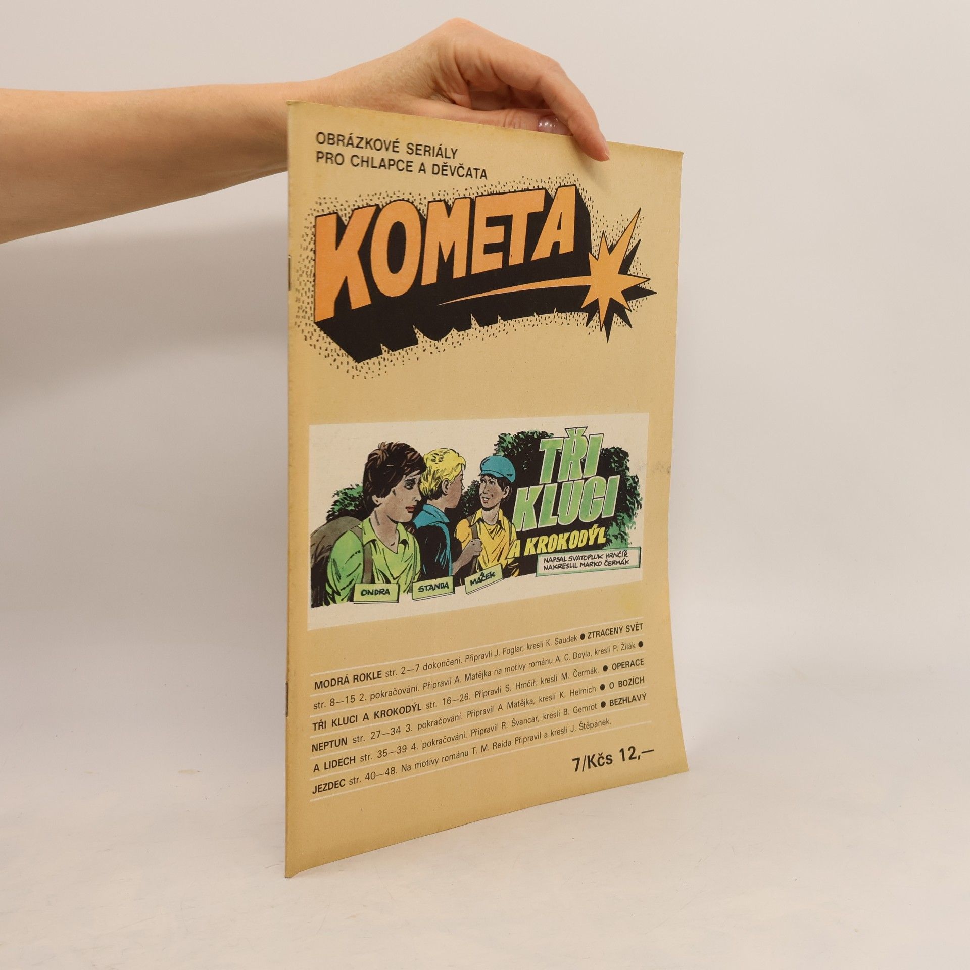 Various authors Kometa. Obrazové seriály pro chlapce a děvčata