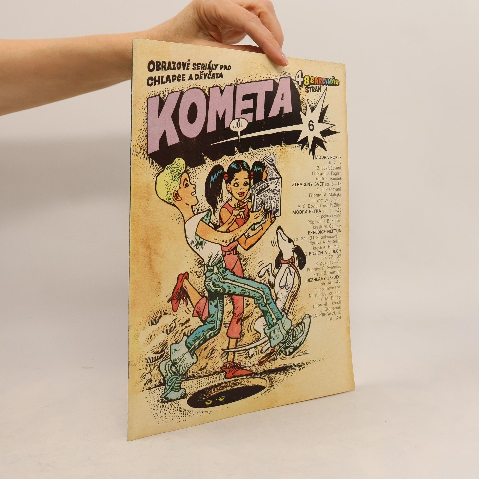 Kája Saudek Kometa 6/1989