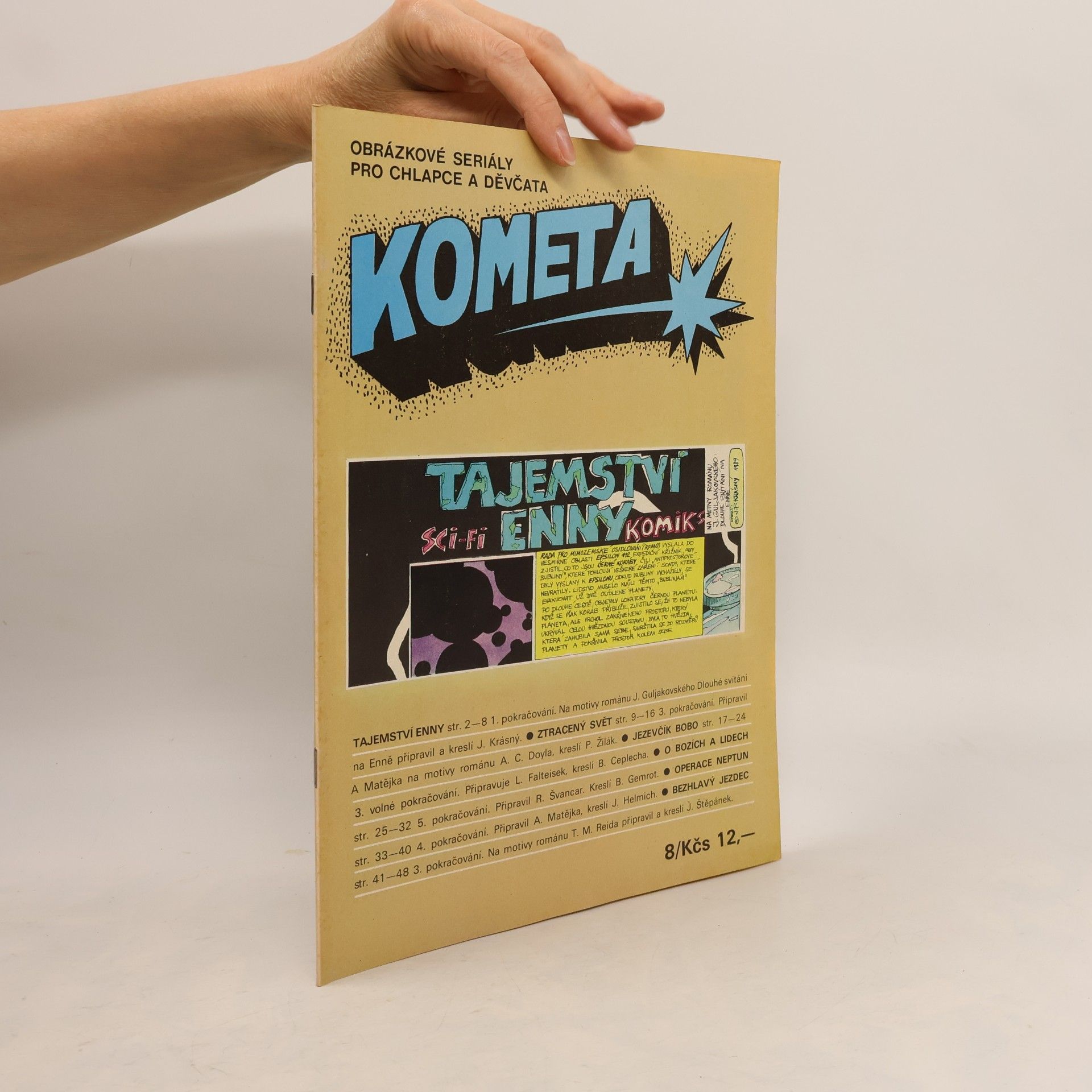 Various authors Kometa. Tajemství Enny