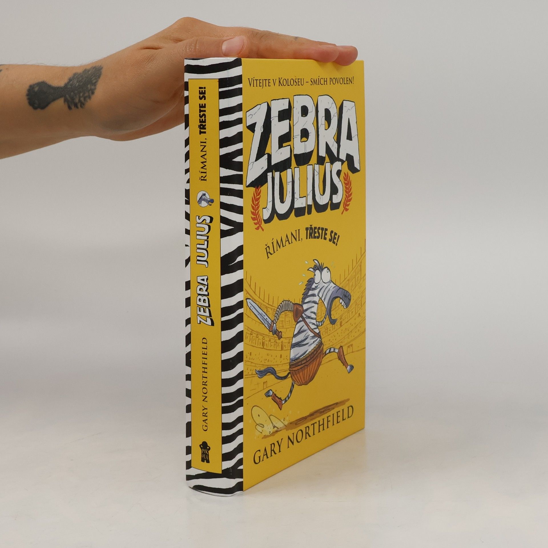 Gary Northfield Zebra Julius. Římani, třeste se!