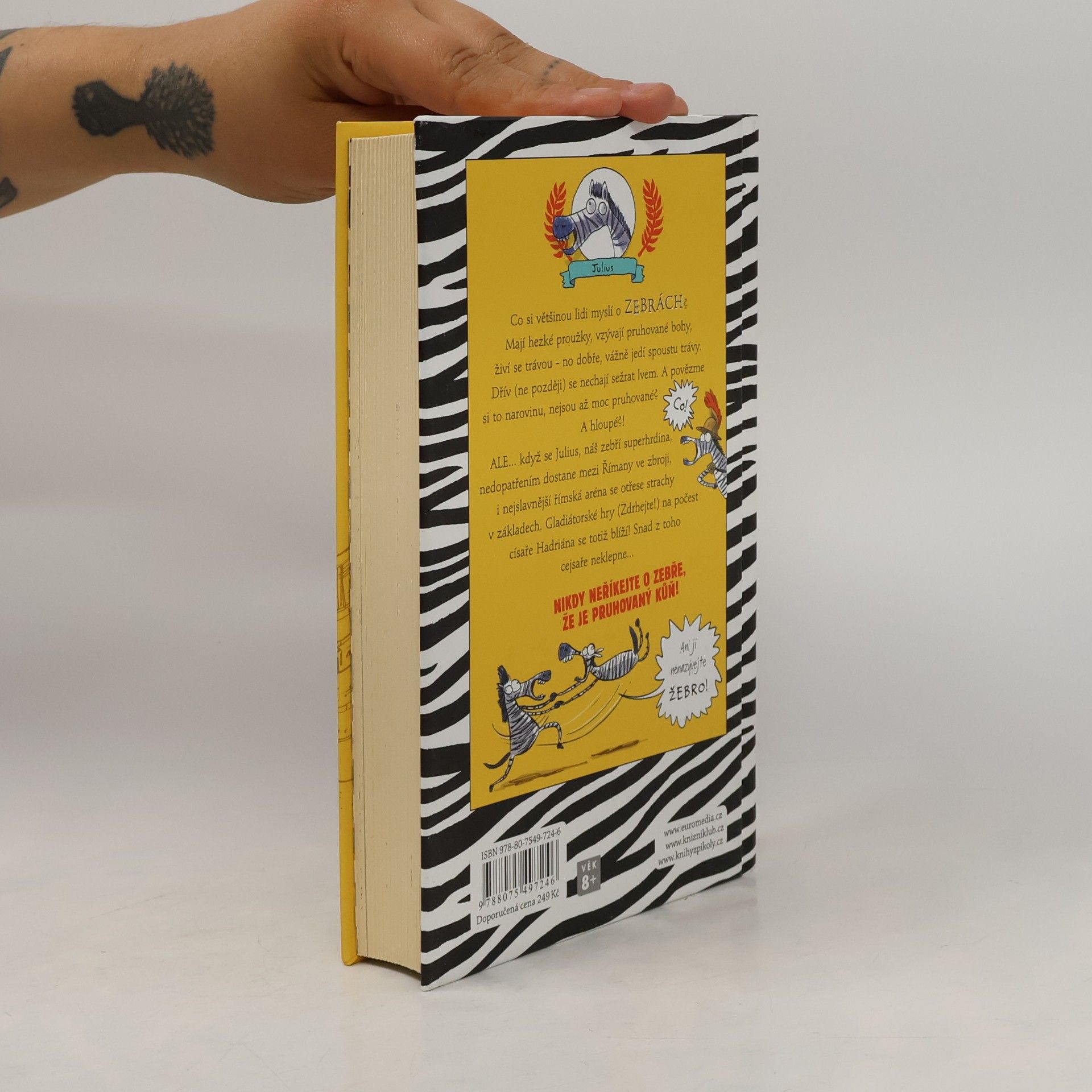 Gary Northfield Zebra Julius. Římani, třeste se!