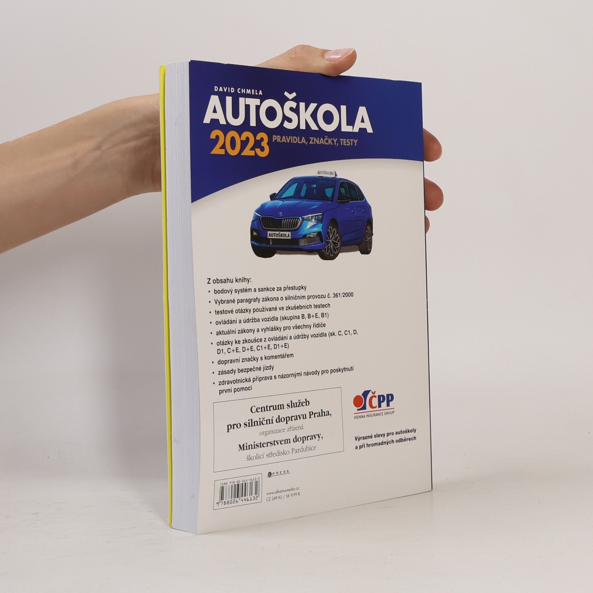 David Chmela Autoškola : pravidla, značky, testy : 2023